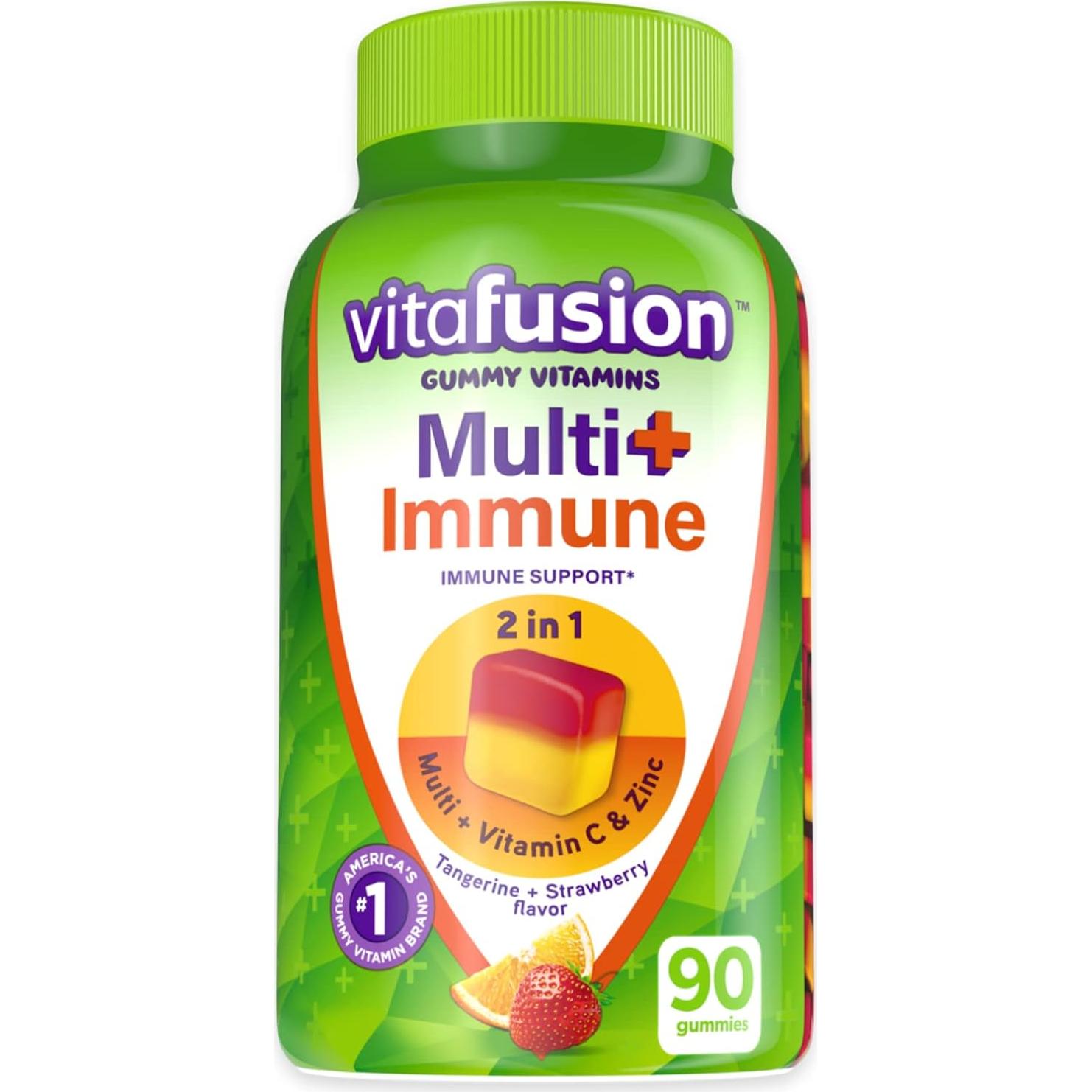 Vitafusion Multi+ Inmunológico y B12 Gummy 60 gomitas
