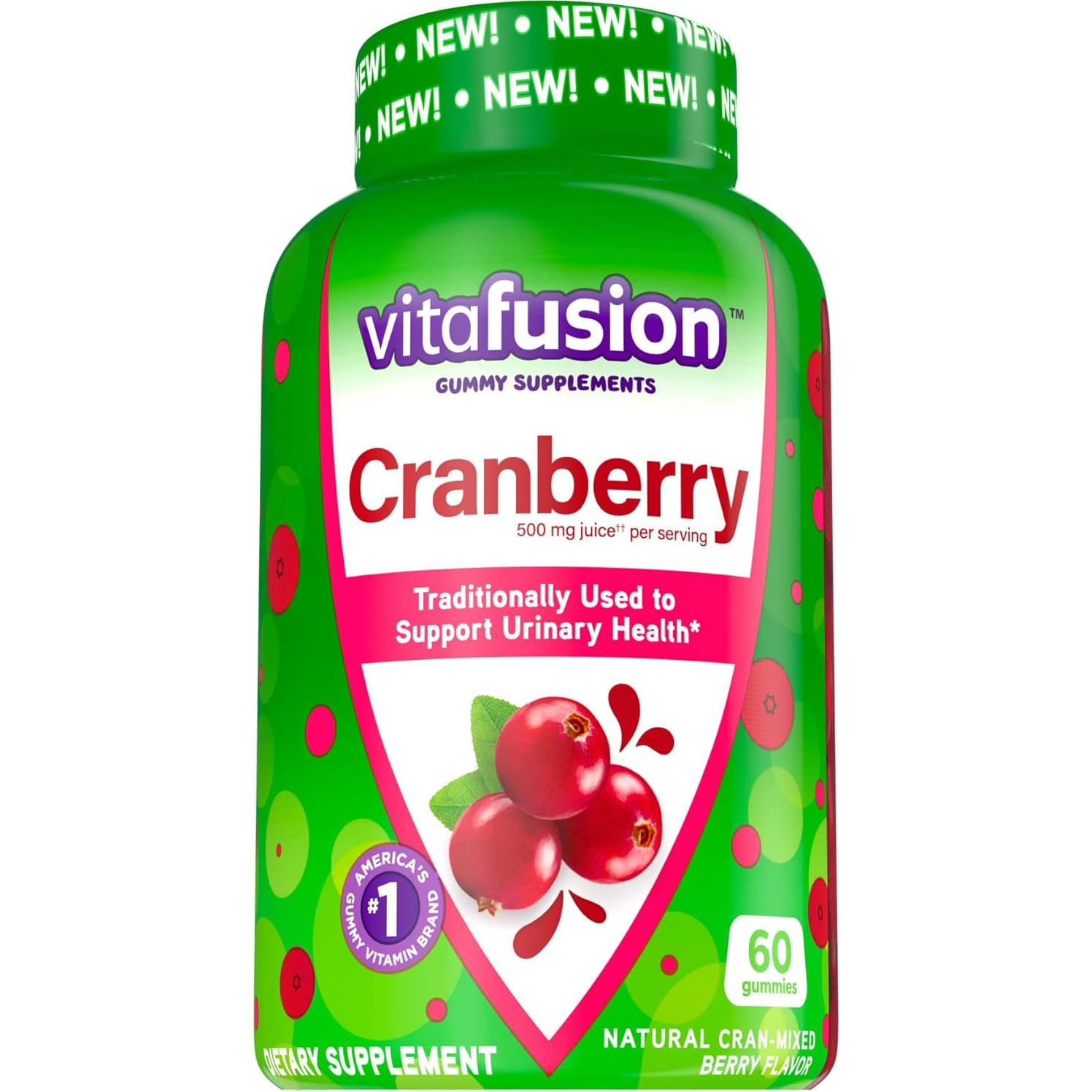 Vitafusion Gummy Vitaminas B12 Extra Fuerte 90 Unidades + Arándano 60 Unidades