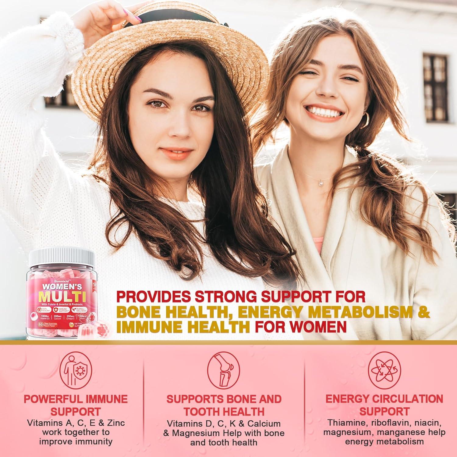 Gomitas Multivitamínicas Sin Azúcar KroOLife 60 Unidades