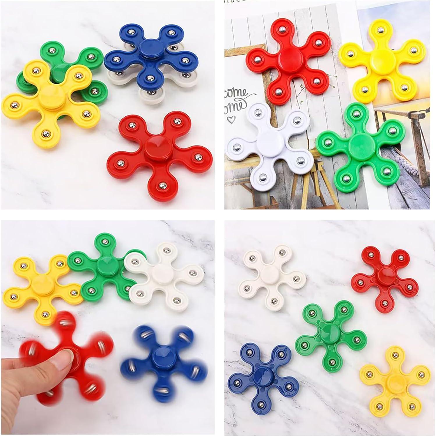 Paquete de 24 Fidget Spinners Raychoi Juguetes para Niños