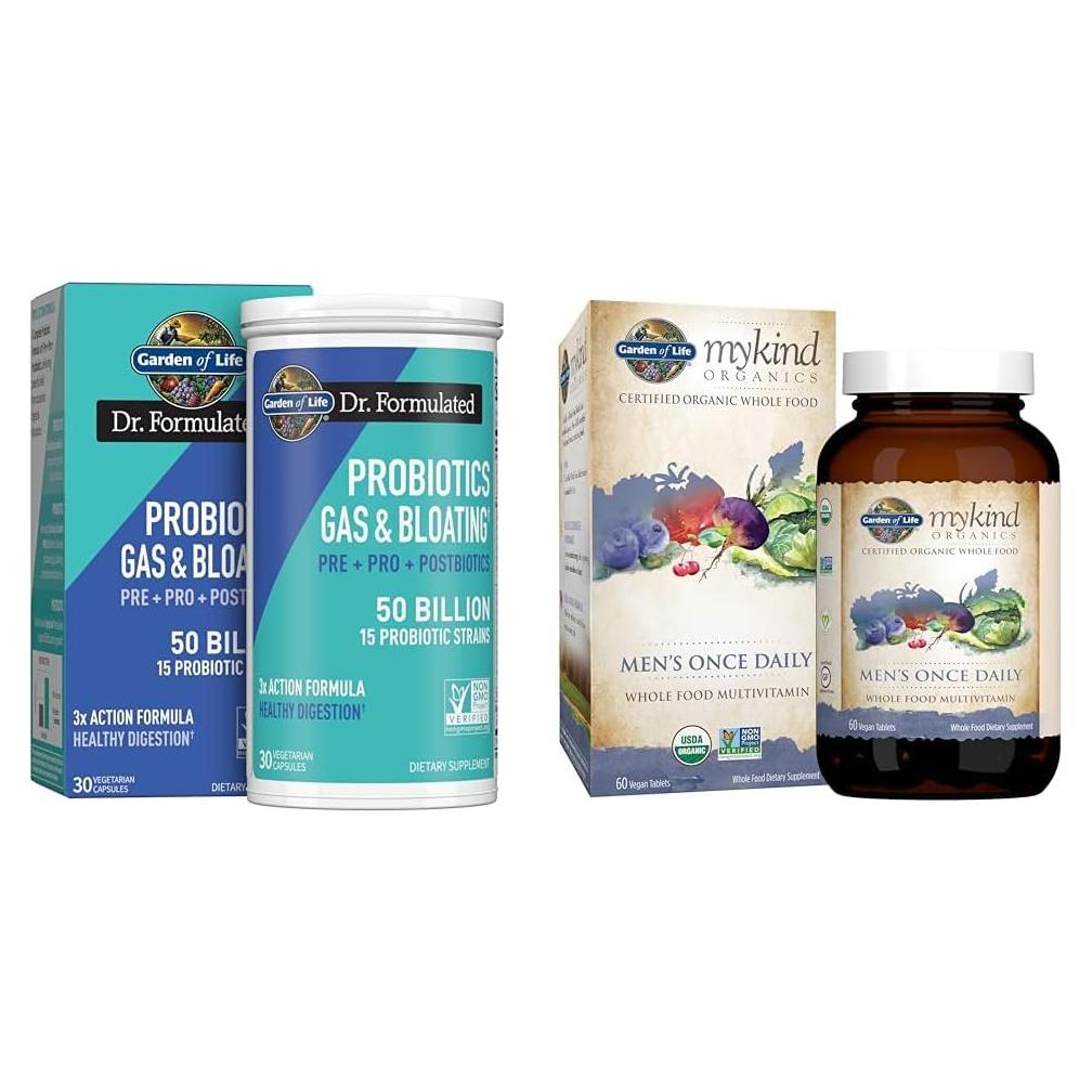 Suplemento Probiotico y Multivitamina Orgánica Jardín de la Vida