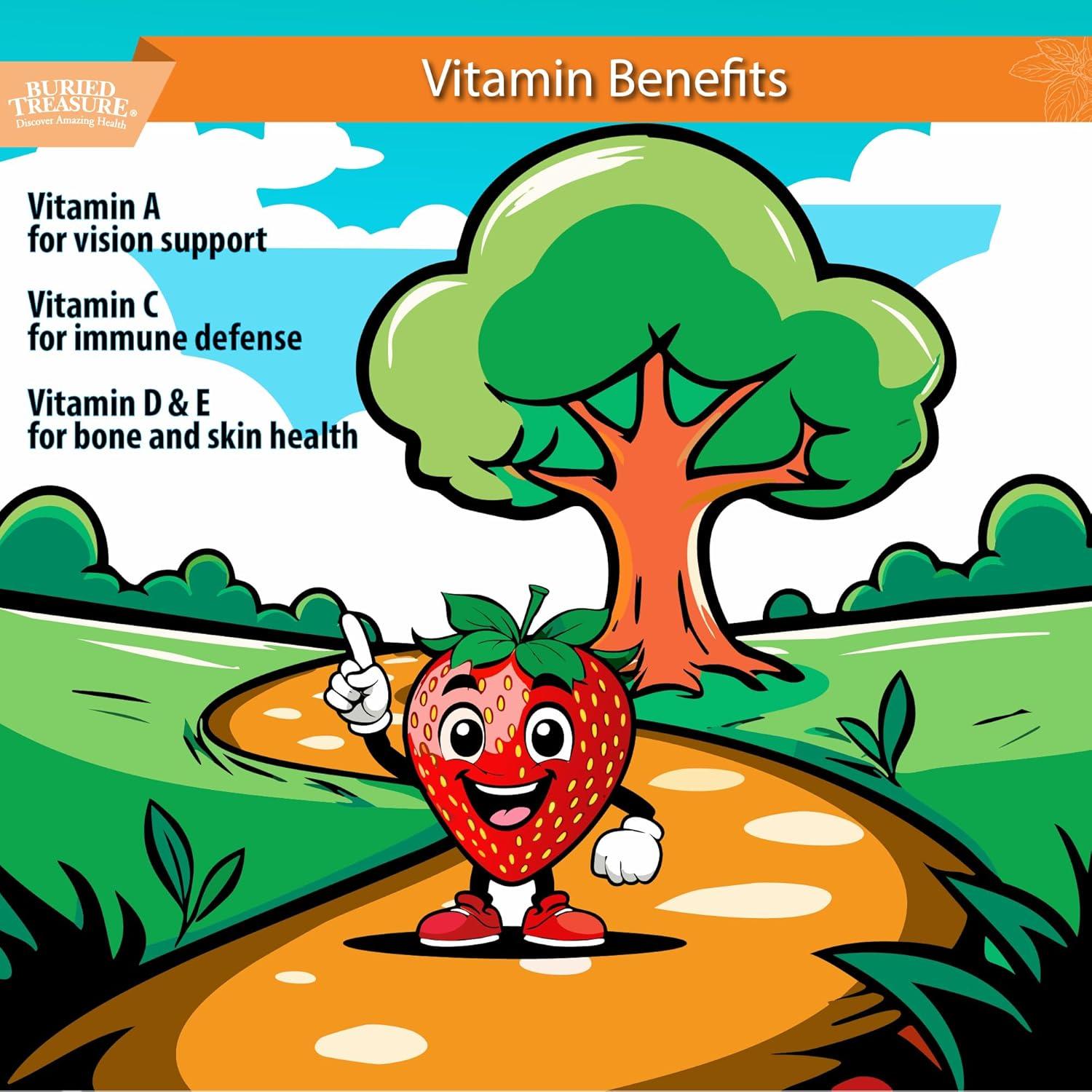 Multivitamínico Líquido Diario para Niños Buried Treasure 473ml