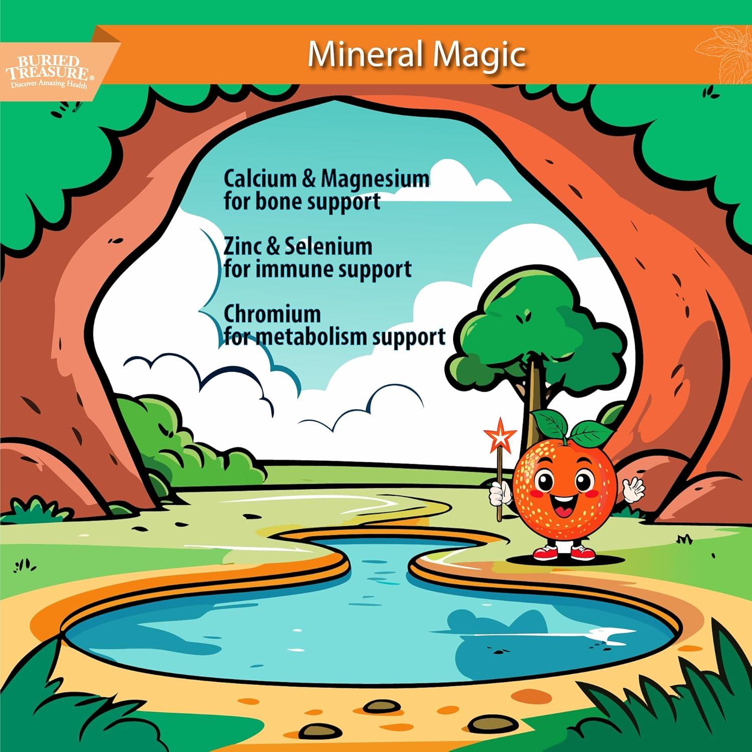 Multivitamínico Líquido Diario para Niños Buried Treasure 473ml