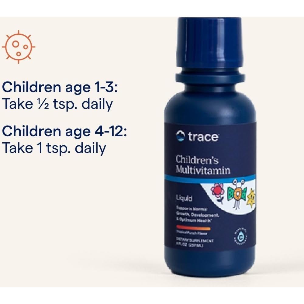 Multivitamínico Infantil Líquido ConcenTrace 236.6 ml - 2 Paquetes