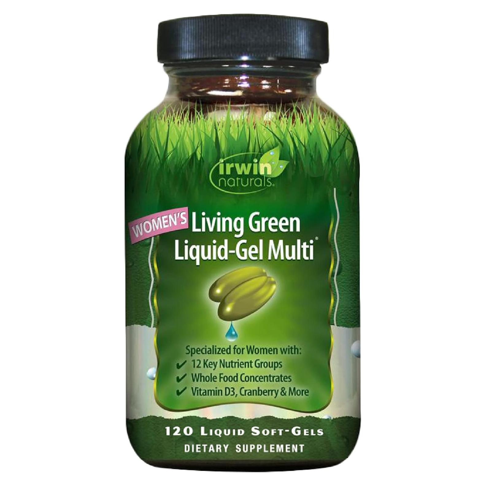 Multivitamina Líquido-Gel Irwin Naturals para Mujeres - 120 Gelatinas