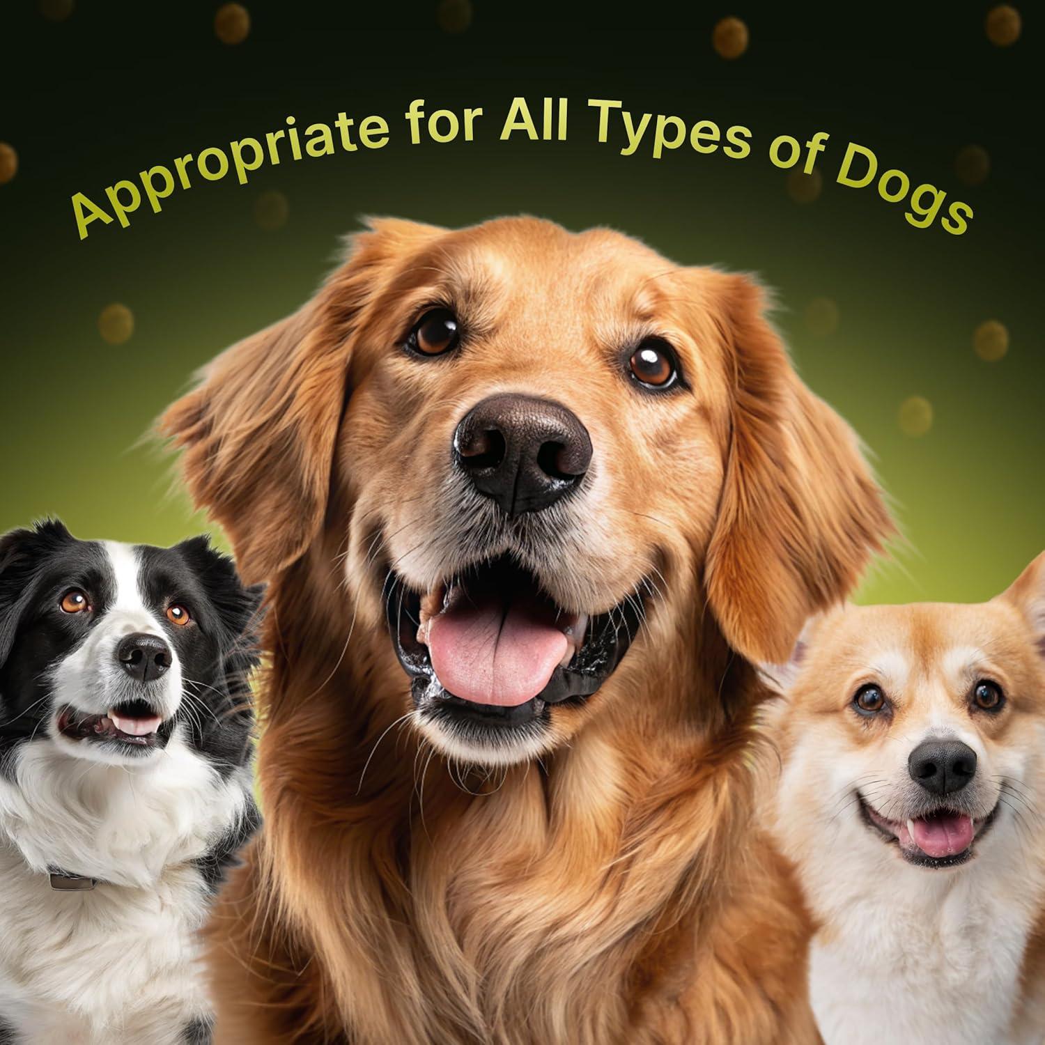 Multivitamina 23-en-1 para Perros TerraPaws - Masticables con Glucosamina y Probioticos