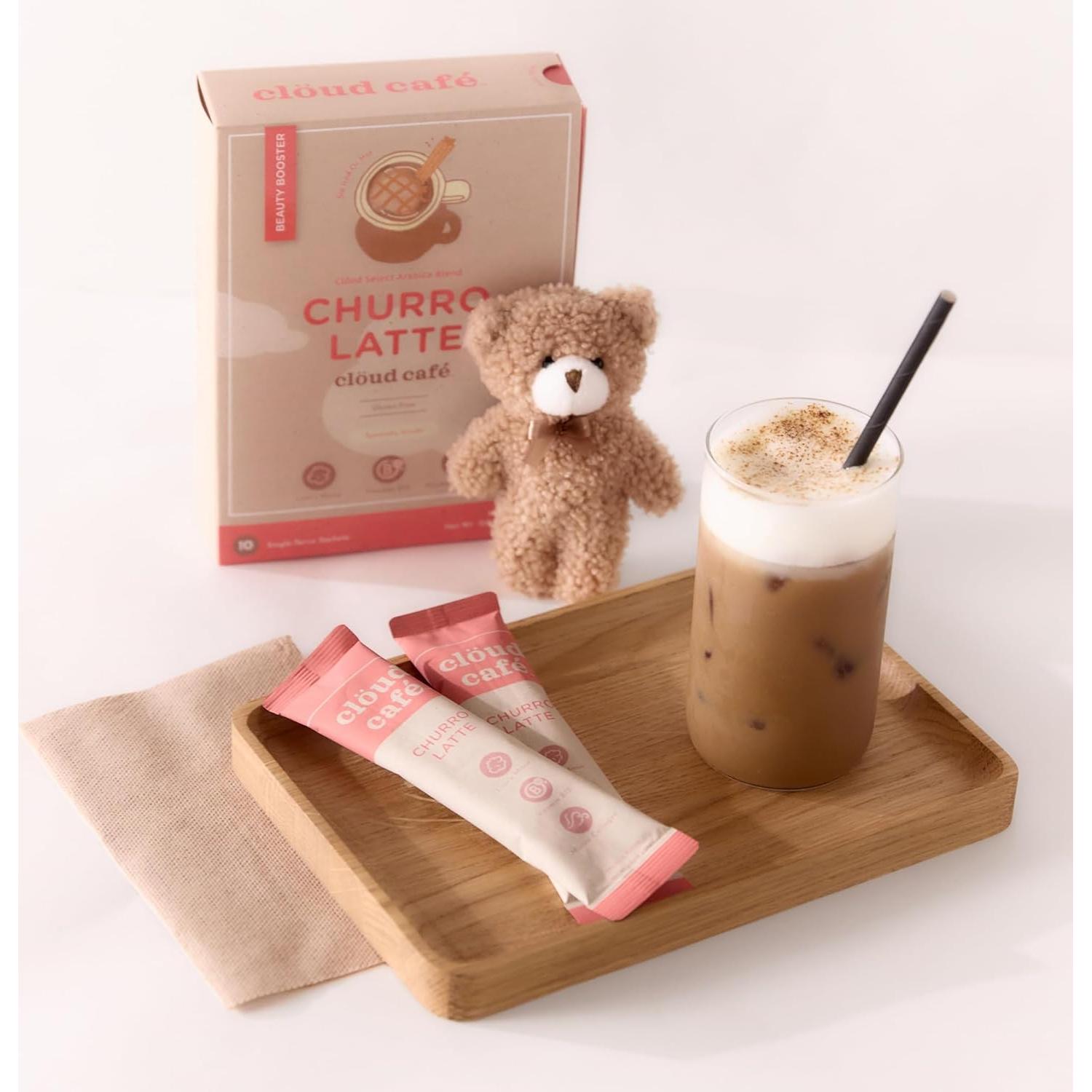 Café Instantáneo Clöud con Colágeno Marino - 10 Sobres