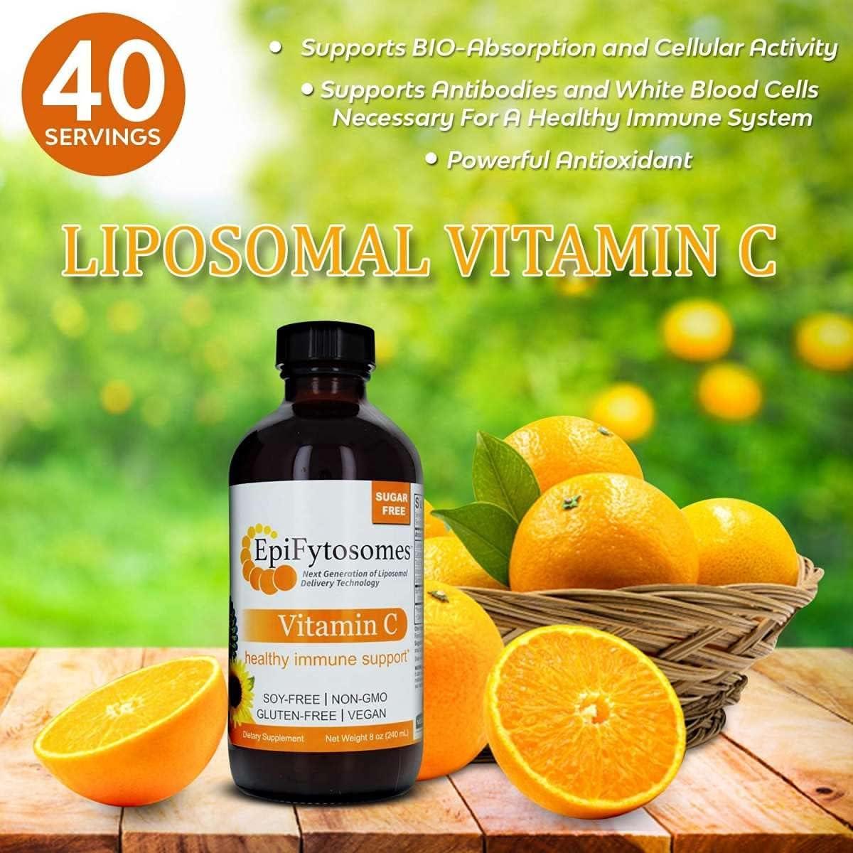 Vitamina C Liposomal Nature's Answer 1000 mg 40 Porciones