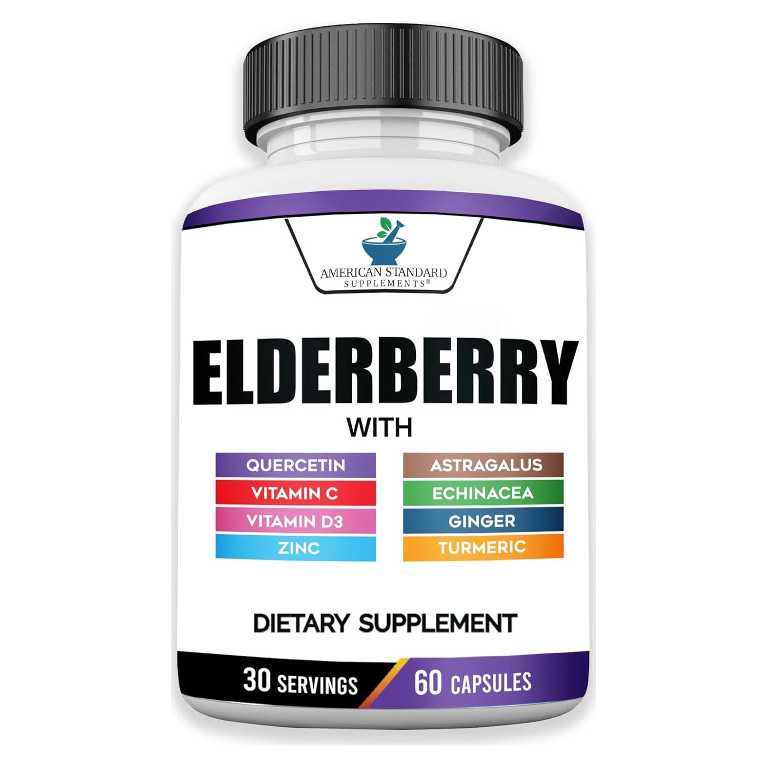 Suplemento Inmunológico American Standard 60 Cápsulas Quercetina