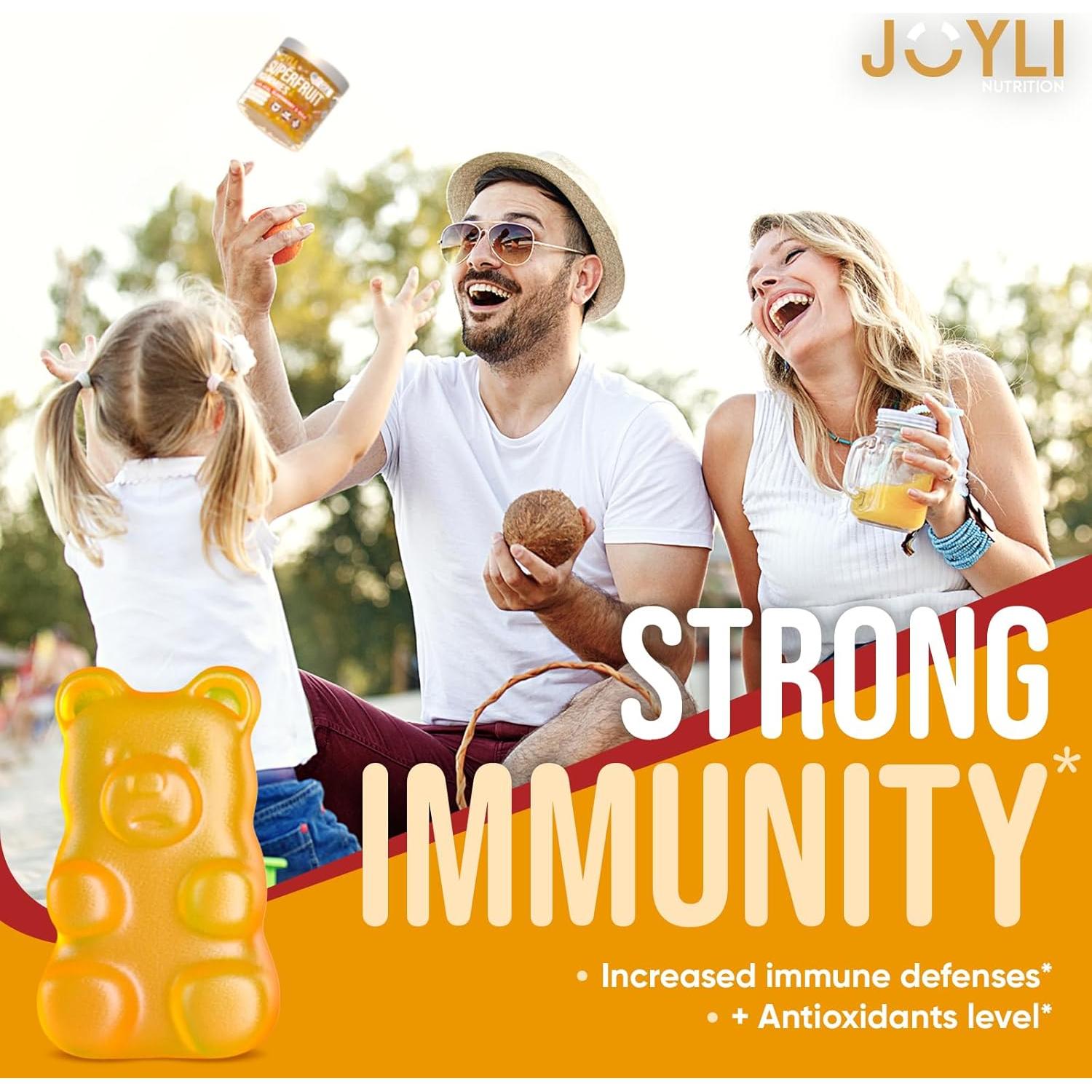 Gomitas Multivitamínicas Joyli 60 Unidades Sin Azúcar