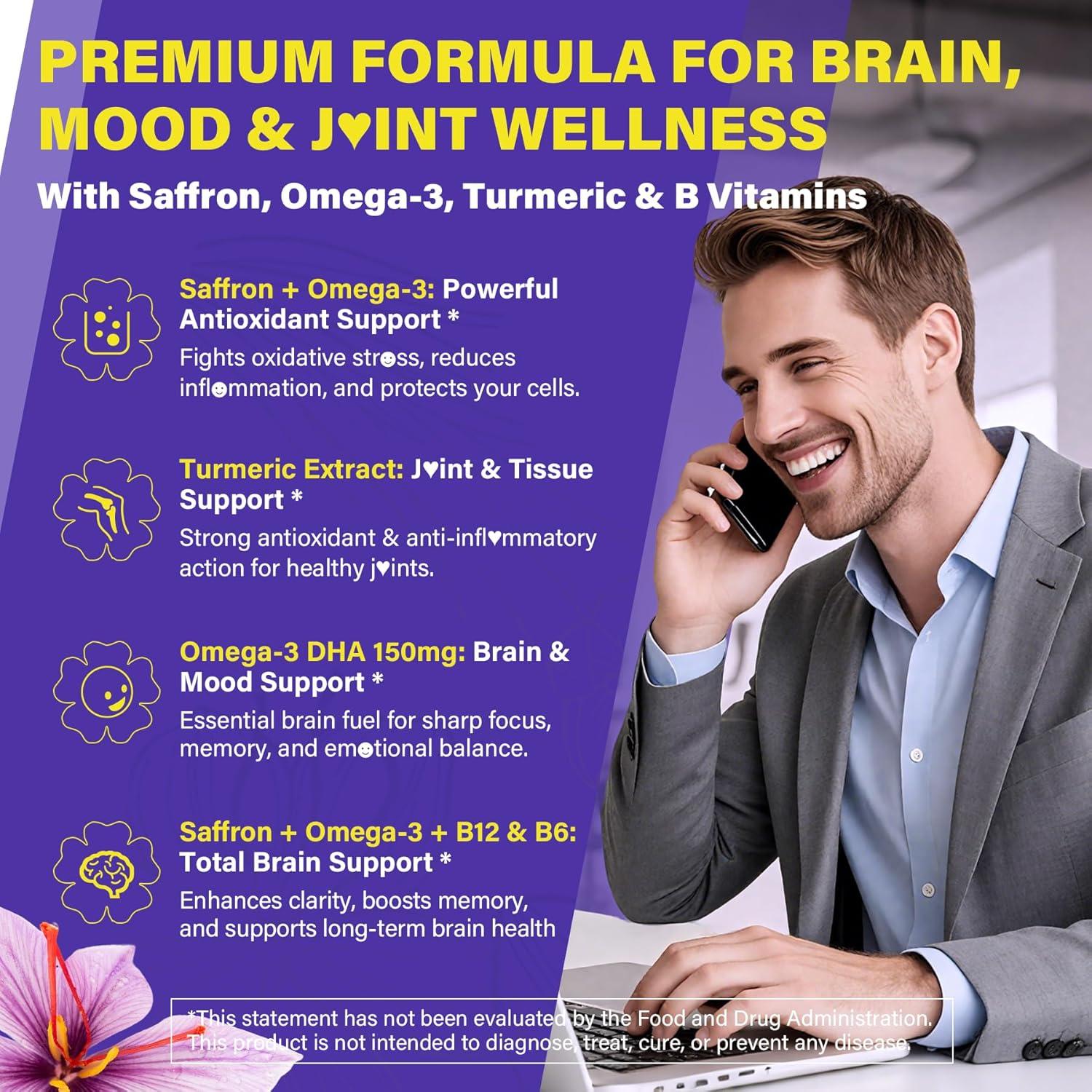 Suplemento de Azafrán Nextdia 100mg Liposomal 60 Gelatinas