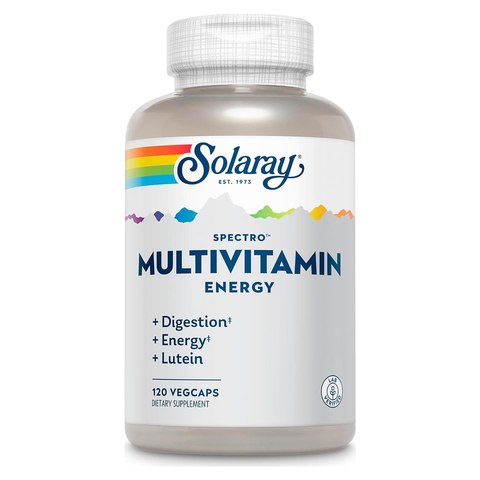 Multivitamina Solaray Spectro Energía 30 VegCaps - Salud Integral
