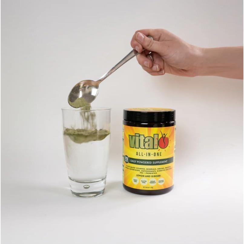 Suplemento en Polvo Vital All-in-One Limón y Jengibre 120g