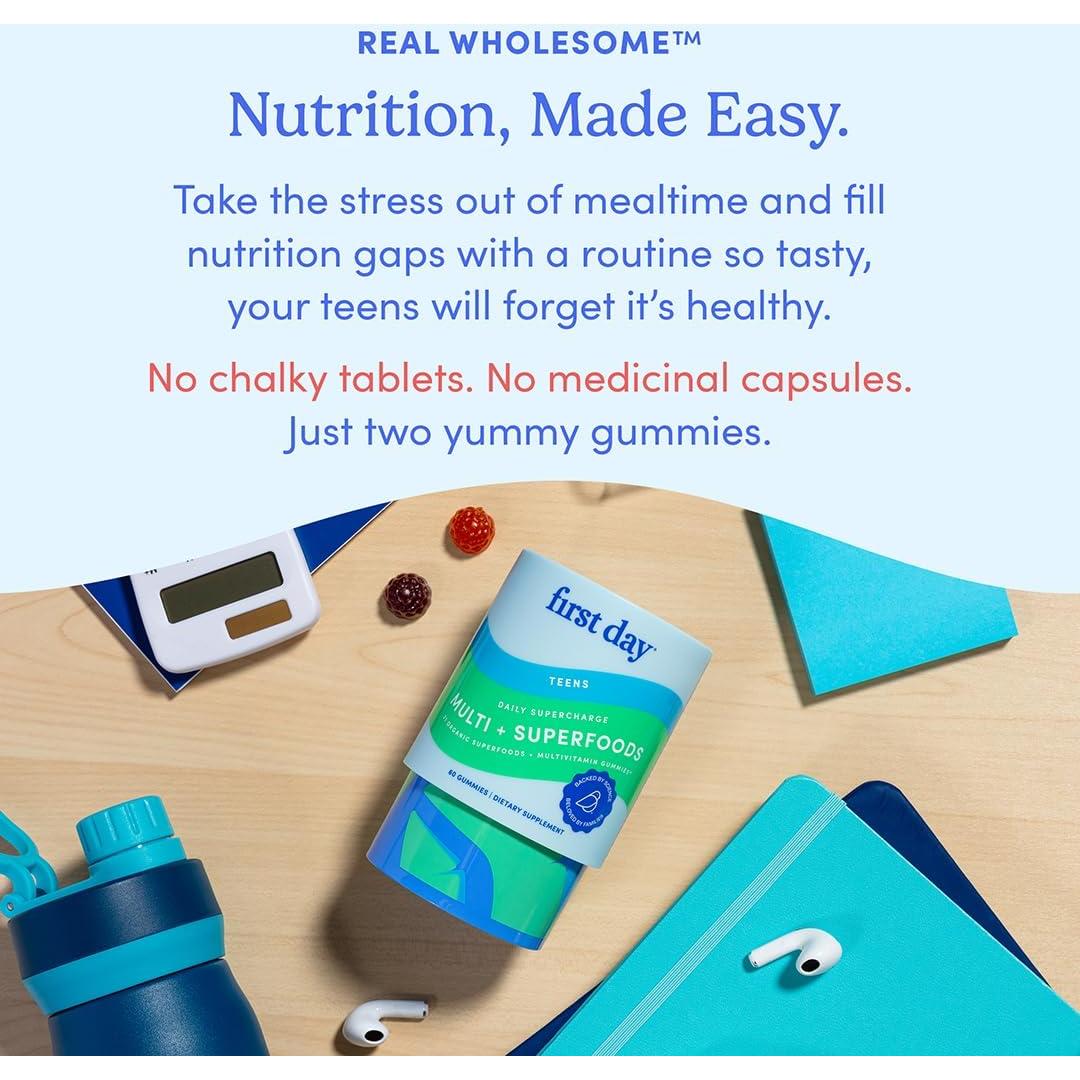 Multivitaminas First Day para Adolescentes - 60 Gomitas