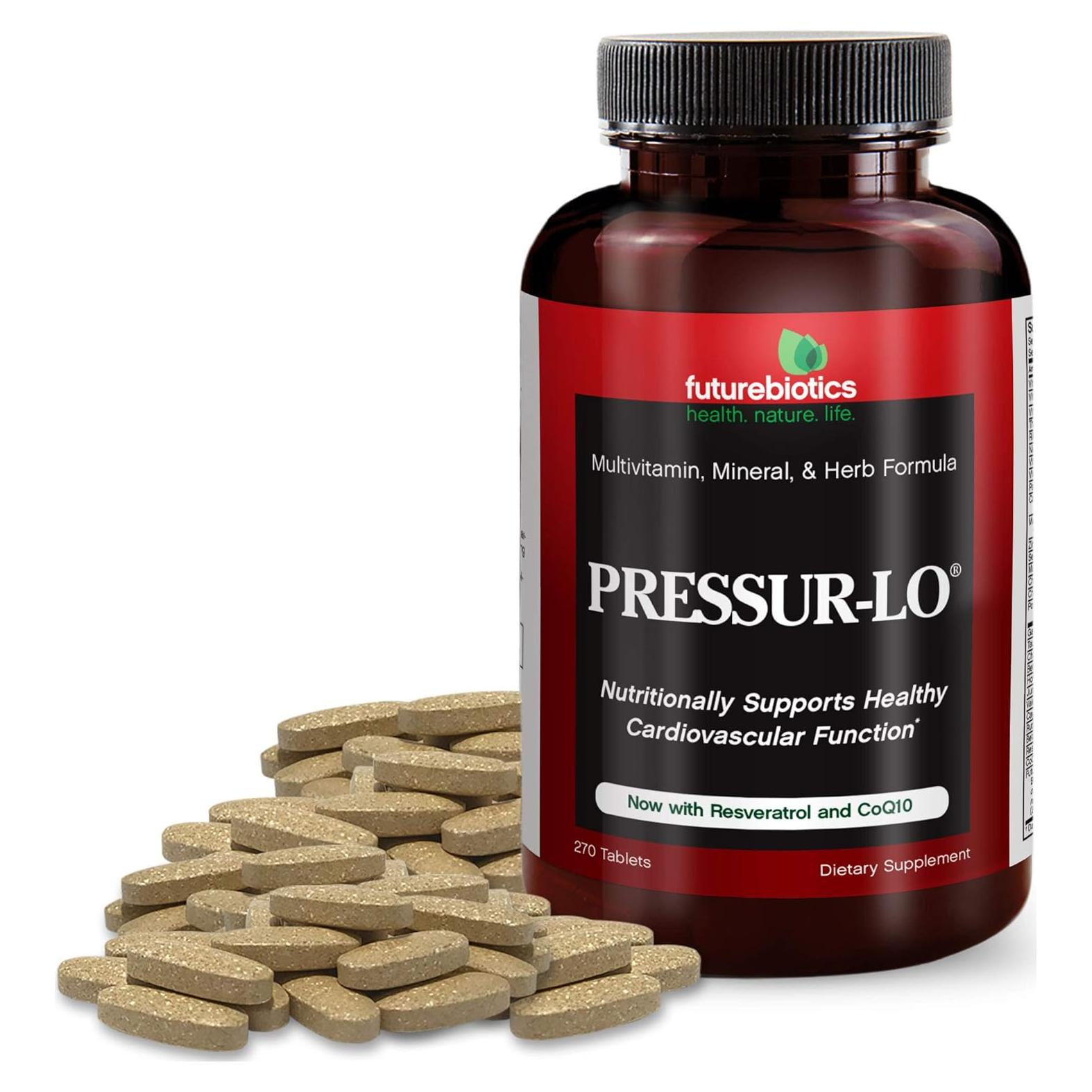 Multivitaminas y Minerales Futurebiotics 270 Tabletas - CoQ10, Ajo, Calcio, Magnesio