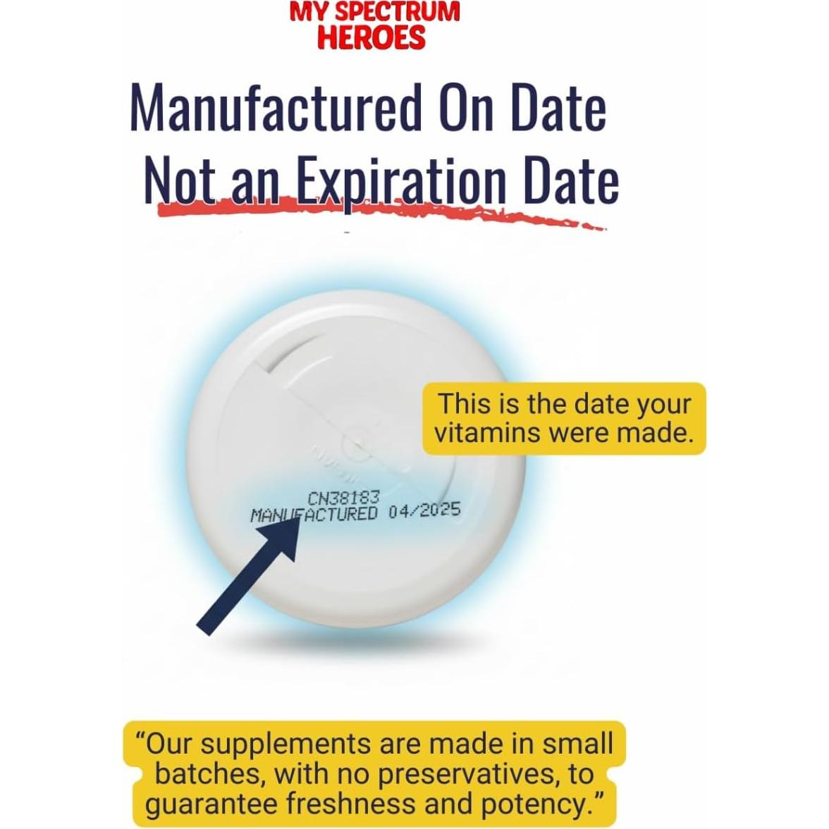 Multivitamina en Polvo para Niños Mis Héroes del Espectro 30 Porciones