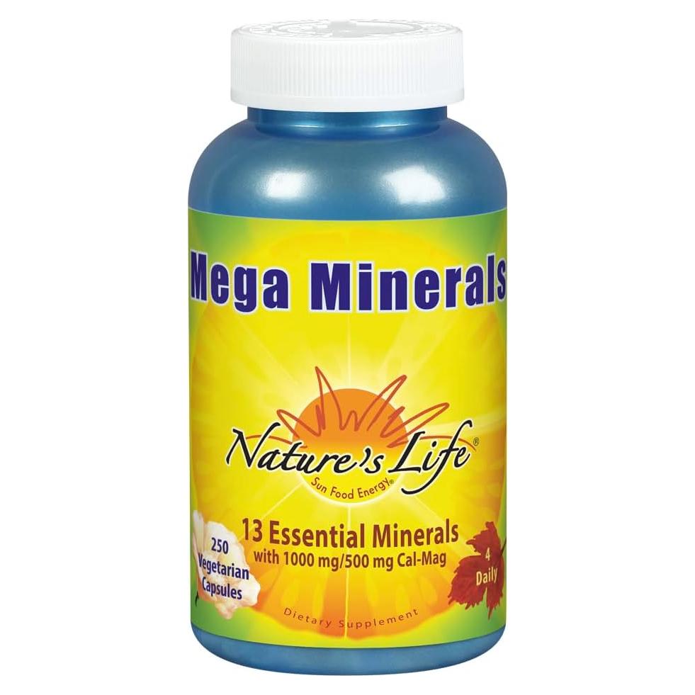 Suplemento Multiminerales Nature's Life 250 Cápsulas Vegetarianas