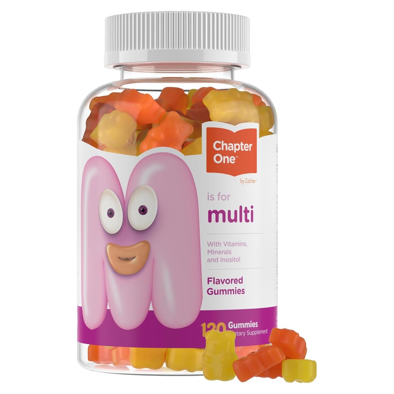 Gomas Multivitamínicas Zahler Capítulo Uno 120 Gomas Niños