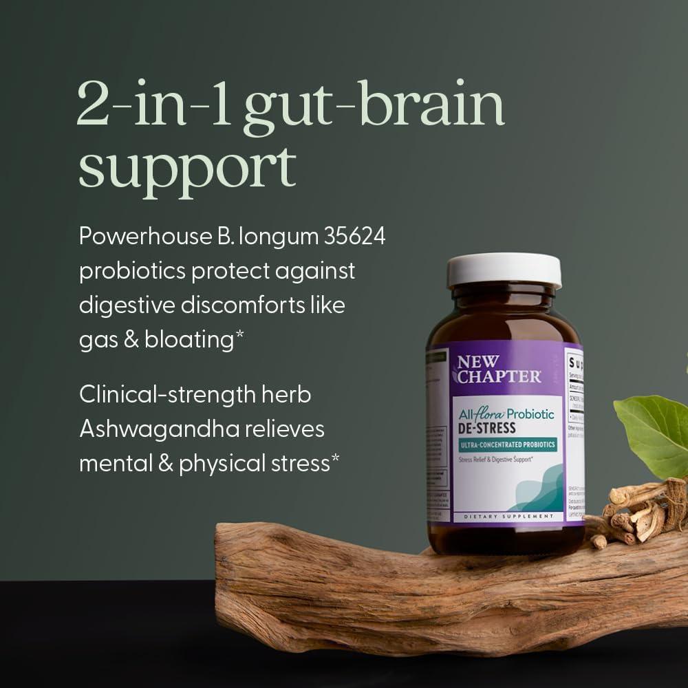 Suplemento Pro-Biótico Nueva Capítulo De-Stress 30 ct