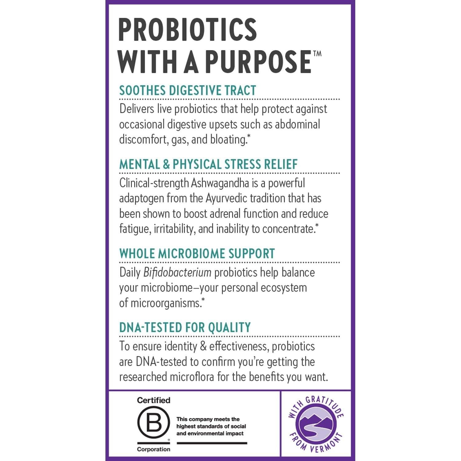 Suplemento Pro-Biótico Nueva Capítulo De-Stress 30 ct