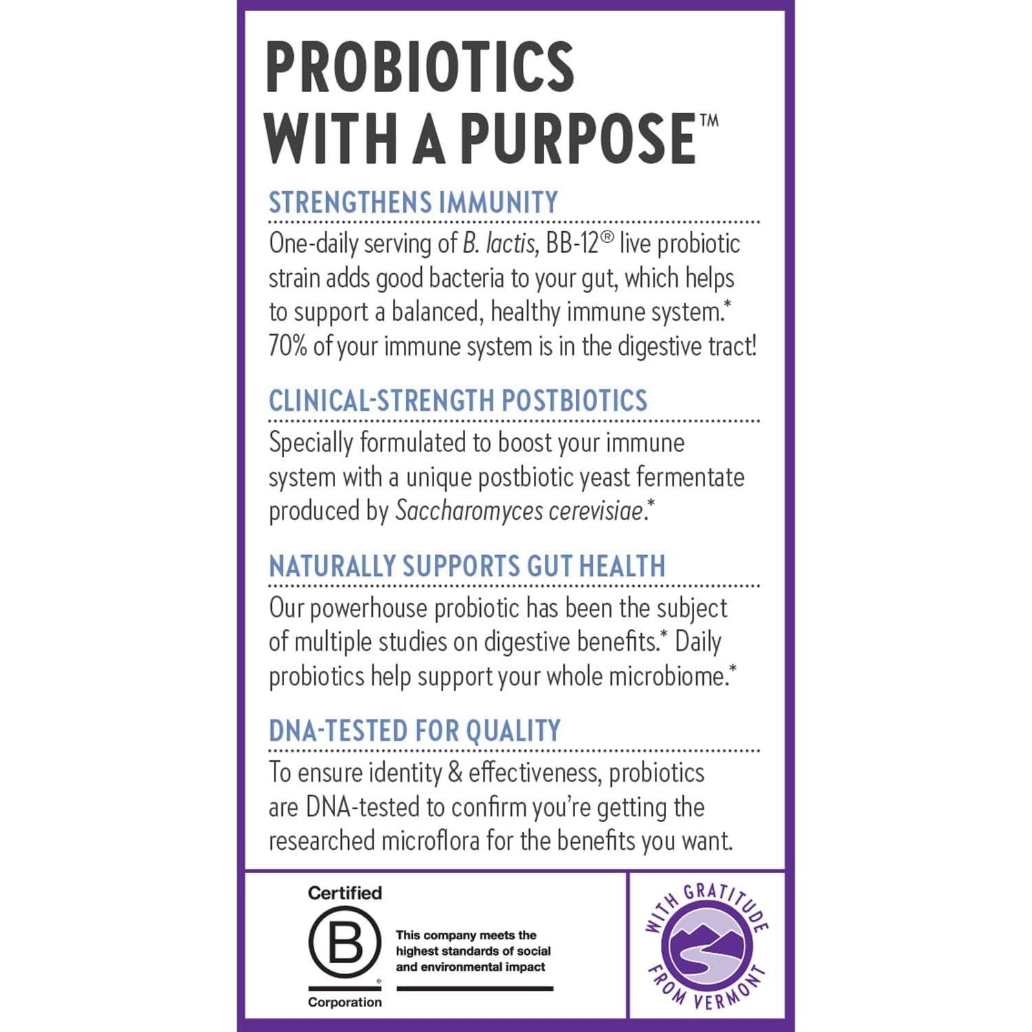 Suplemento Probiotico Nuevo Capítulo 30 Cápsulas 1 Mil Millón UFC