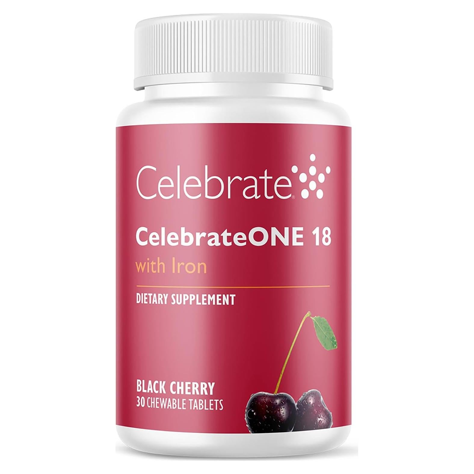 Celebrate Vitamins CelebrateONE 18 Masticables 30 Tabletas Hierro 18mg