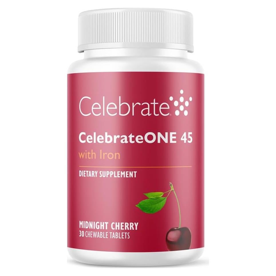 Celebrate Vitamins CelebrateONE 30 Masticables Cereza 45mg Hierro