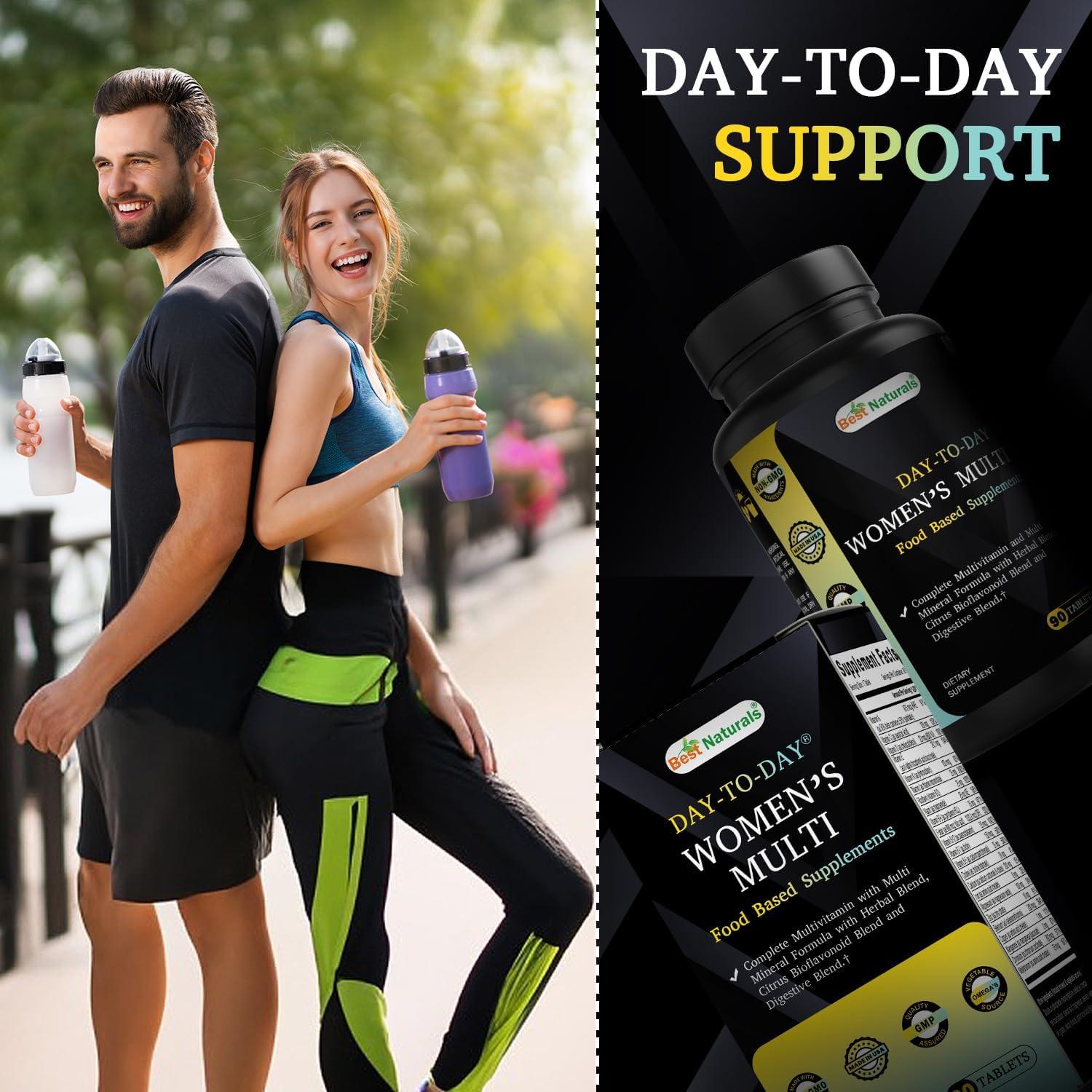 Multivitamínico y Multimineral Diario Mejor Naturales 90 Tabletas