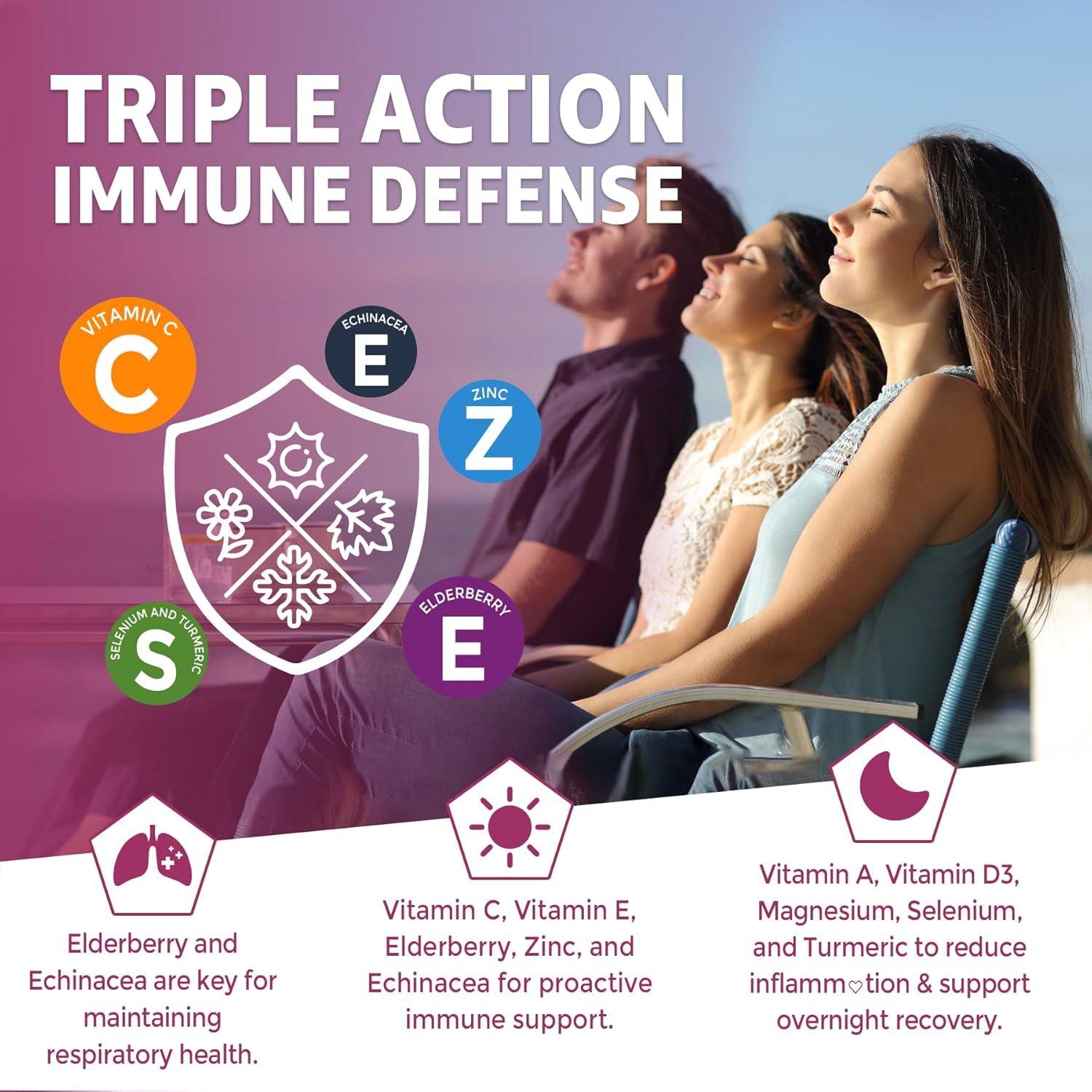 Gomas de Soporte Inmunológico ENVYCURE 60 Conteo 2 Paquetes