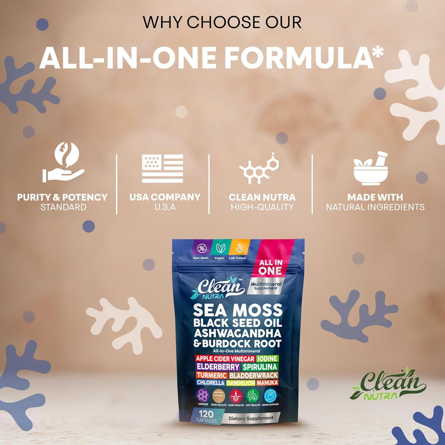 Suplemento Multimineral Clean Nutraceuticals 120 Cápsulas