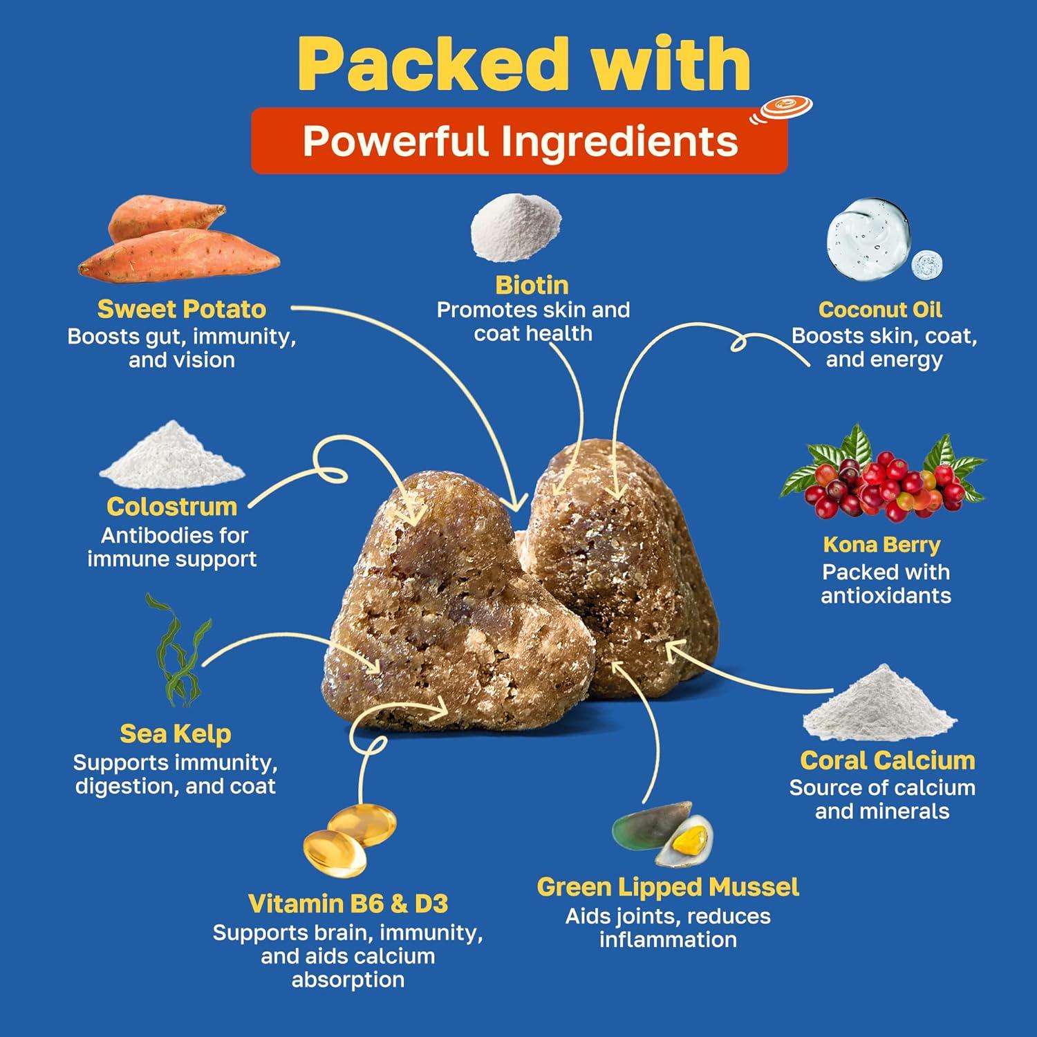 Suplemento Multivitamínico 10-en-1 Happy Paws 200 Masticables