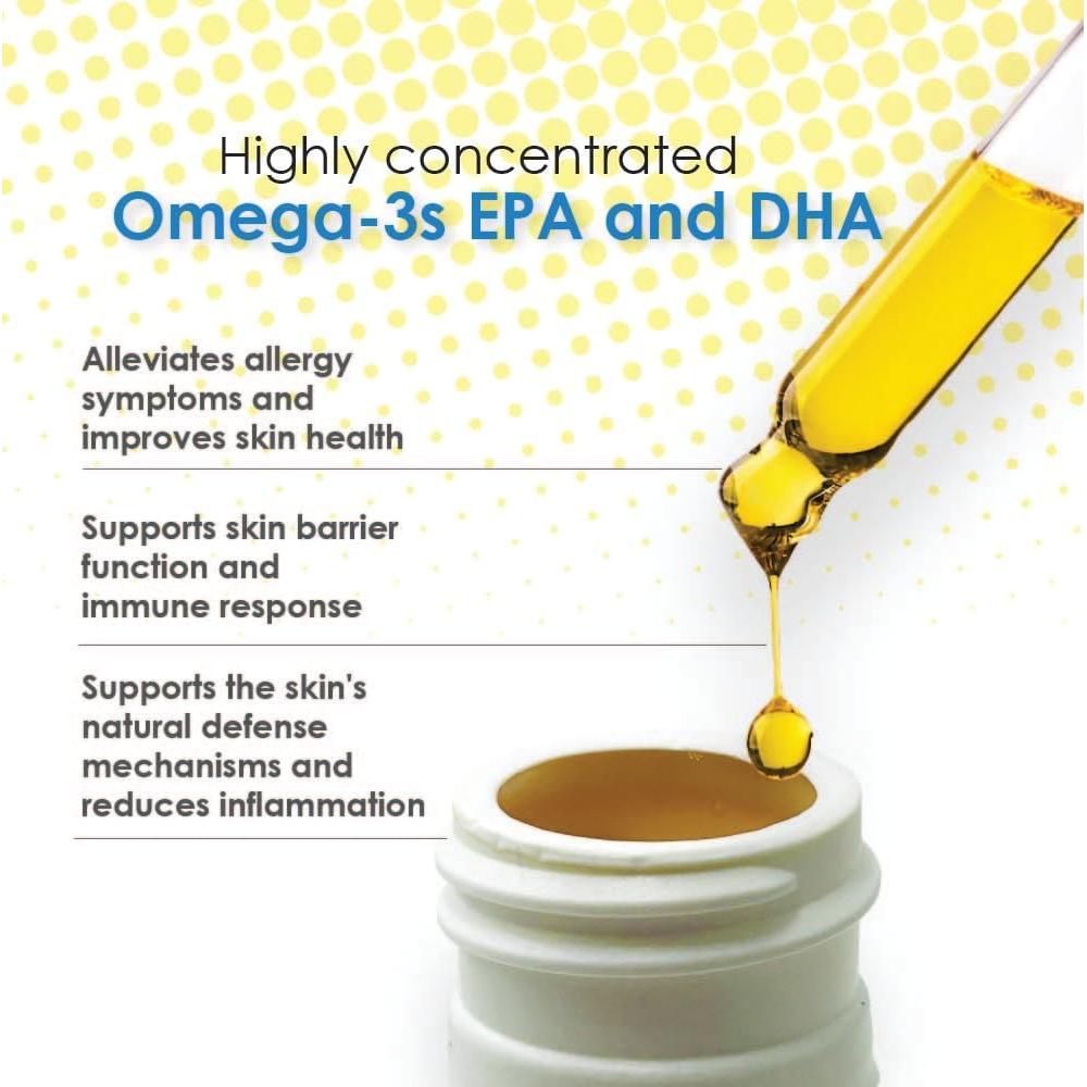 Suplemento Omega-3 y Omega-6 para Perros y Gatos 236.6 ml