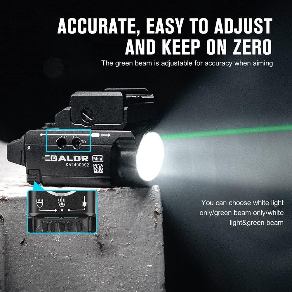 Linterna Táctica OLIGHT Baldr Mini 600 Lúmenes USB Verde