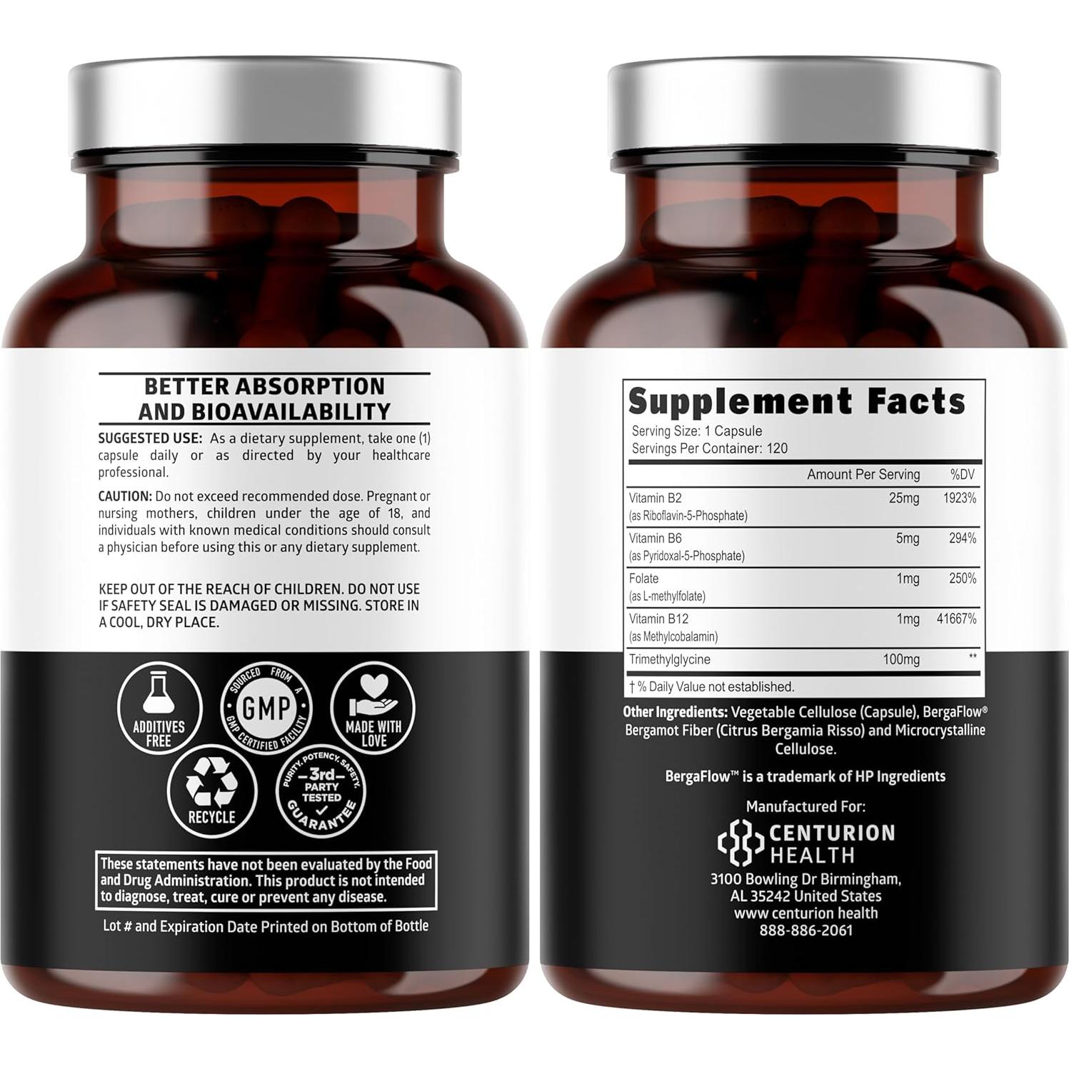 Multivitamínico Metilado Número Uno Nutrición 120 Cápsulas