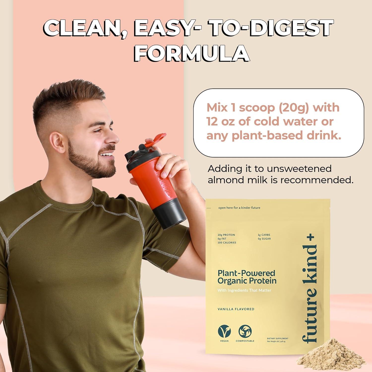 Polvo de Proteína Vegana Future Kind Vainilla 20g 34 Porciones