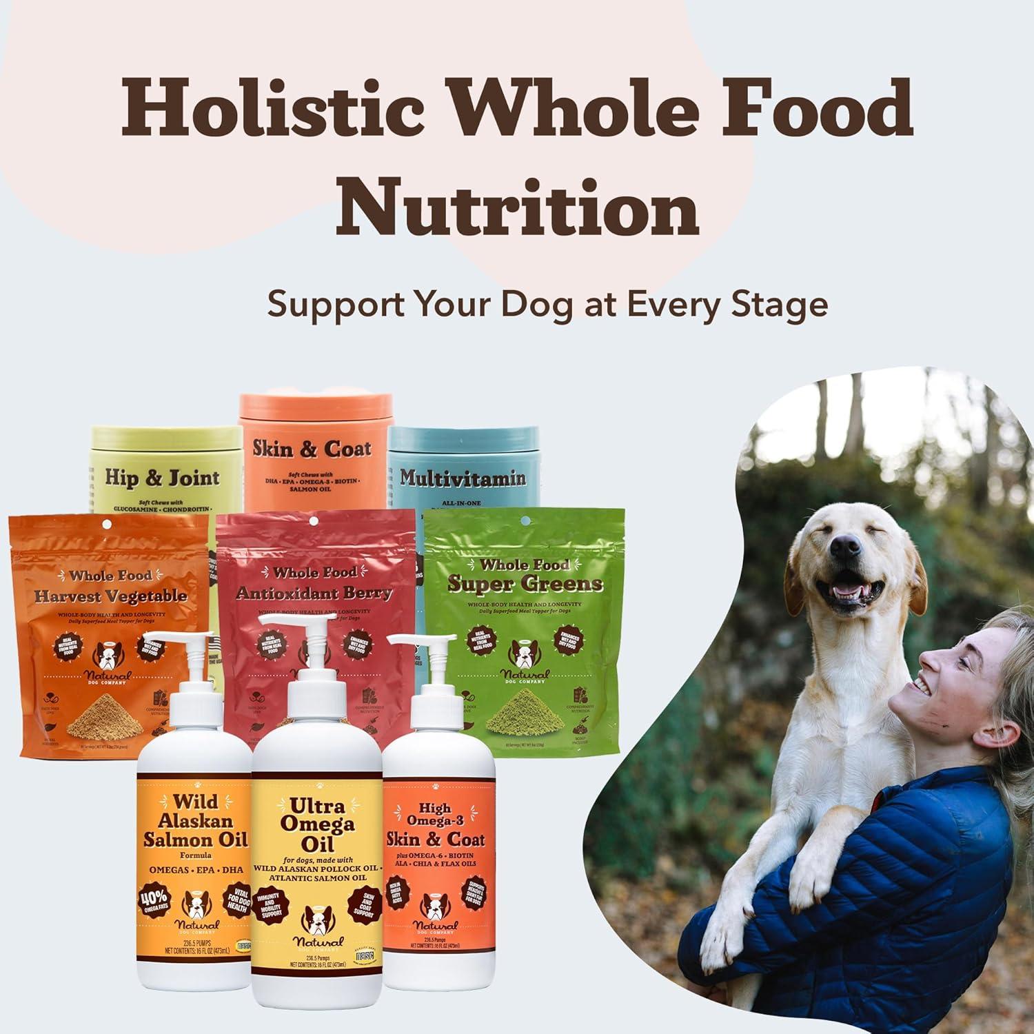 Aceite Omega 3, 6, 9 Natural Dog Company 473 ml para Perros