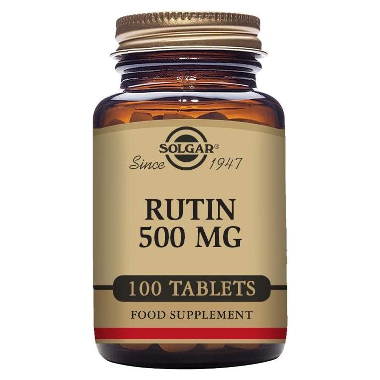 Solgar Rutin 500 mg - 100 Tabletas Antioxidante Vegano