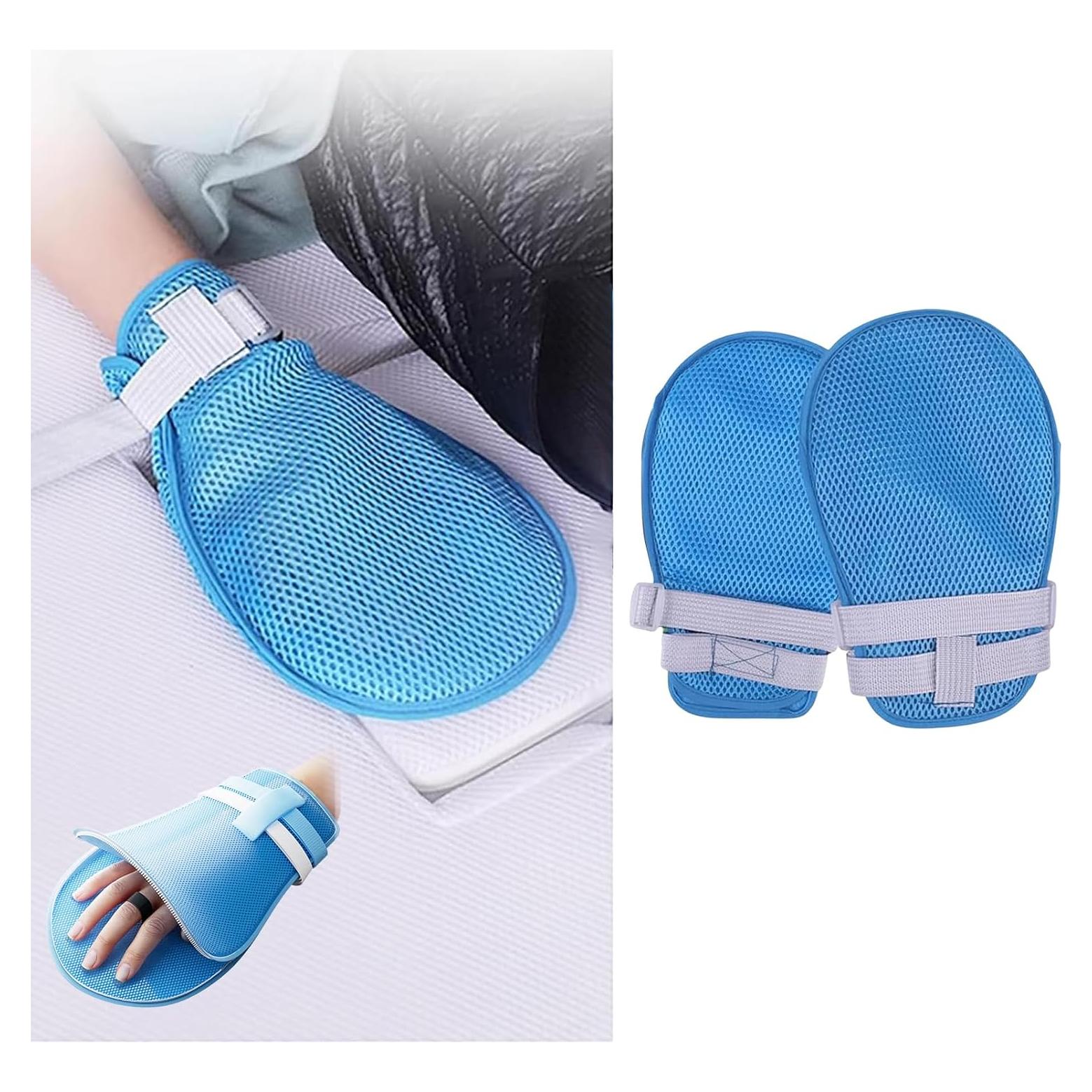 Guantes de Restricción CRAZY ROSA para Cuidado de Adultos Mayores