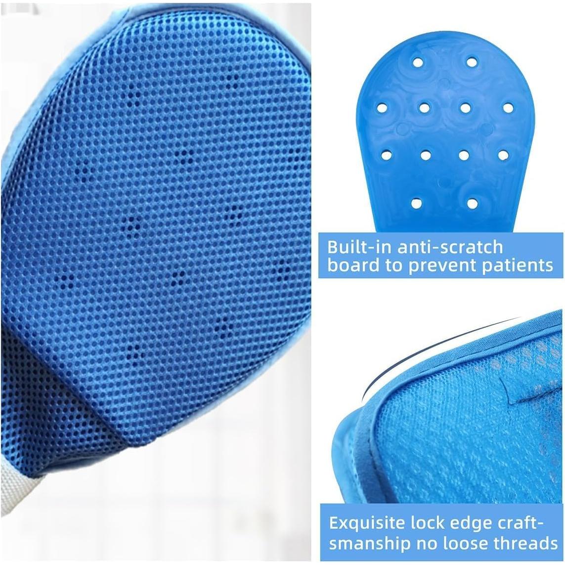 Guantes de Restricción CRAZY ROSA para Cuidado de Adultos Mayores