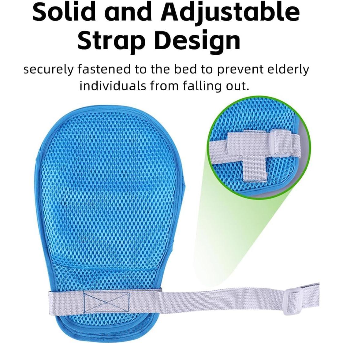 Guantes de Restricción CRAZY ROSA para Cuidado de Adultos Mayores