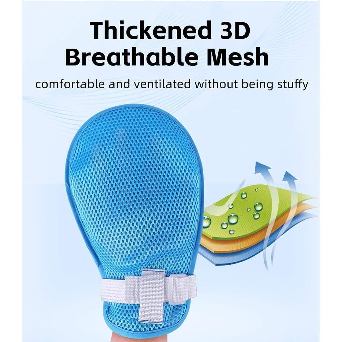 Guantes de Restricción CRAZY ROSA para Cuidado de Adultos Mayores