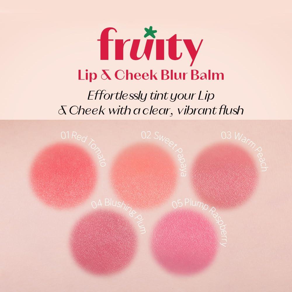 Bálsamo Difuminador de Labios y Mejillas Etude Fruity #2 Papaya