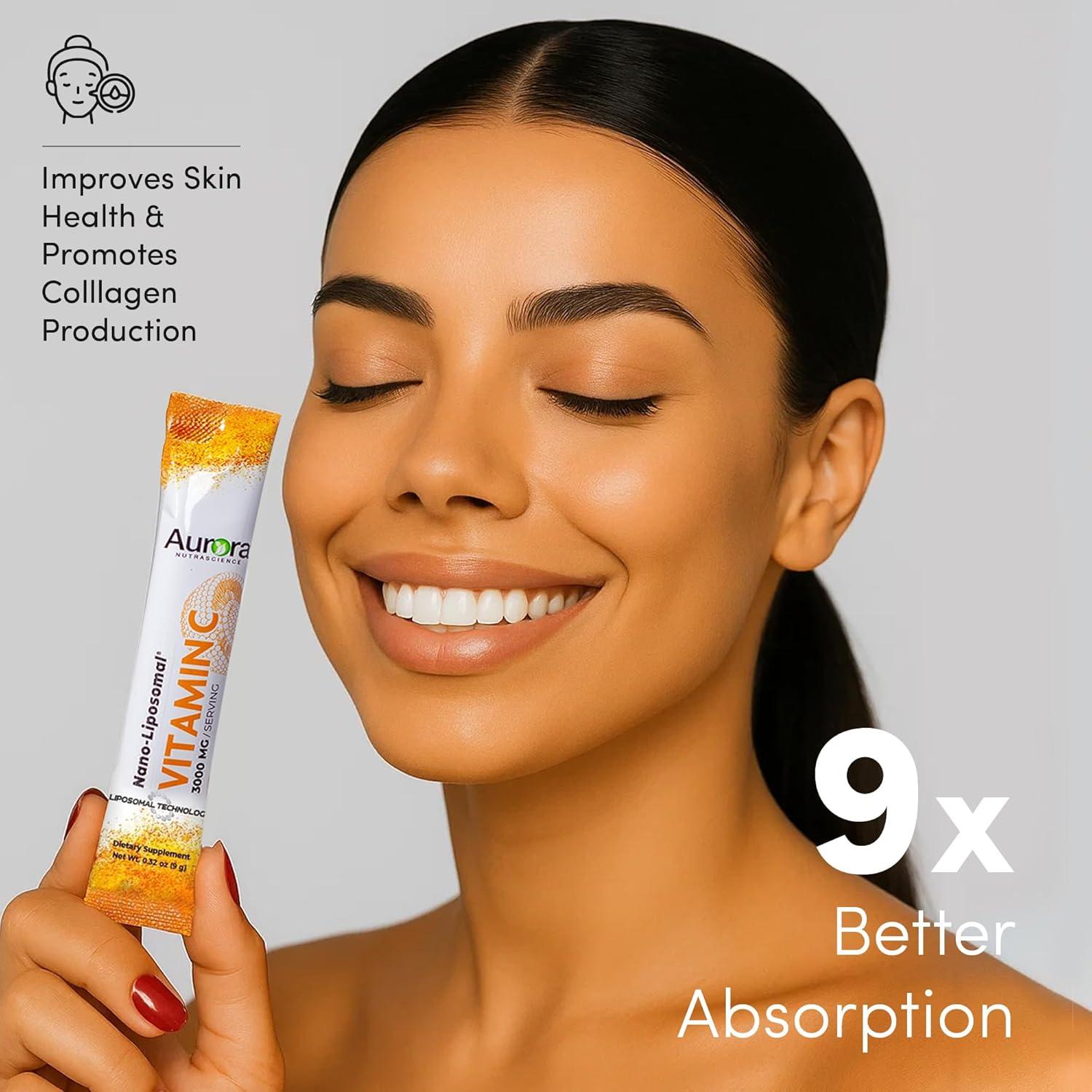 Aurora Nutrascience Vitamina C Liposomal 3000 mg 30 Sobres