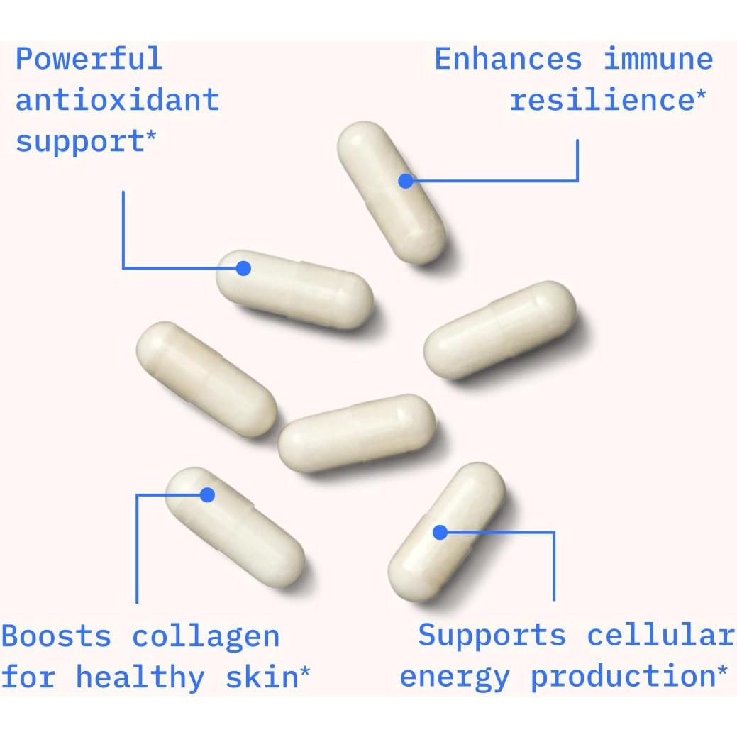 BodyBio Vitamina C Liposomal 60 Cápsulas - Antioxidante y Soporte Inmunológico