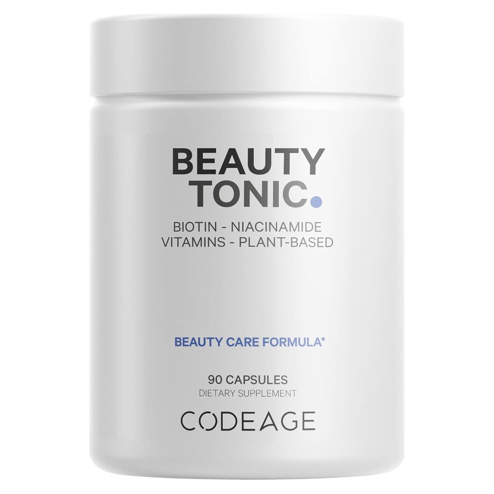 Suplemento Vegano Tónico de Belleza Codeage 90 Cápsulas