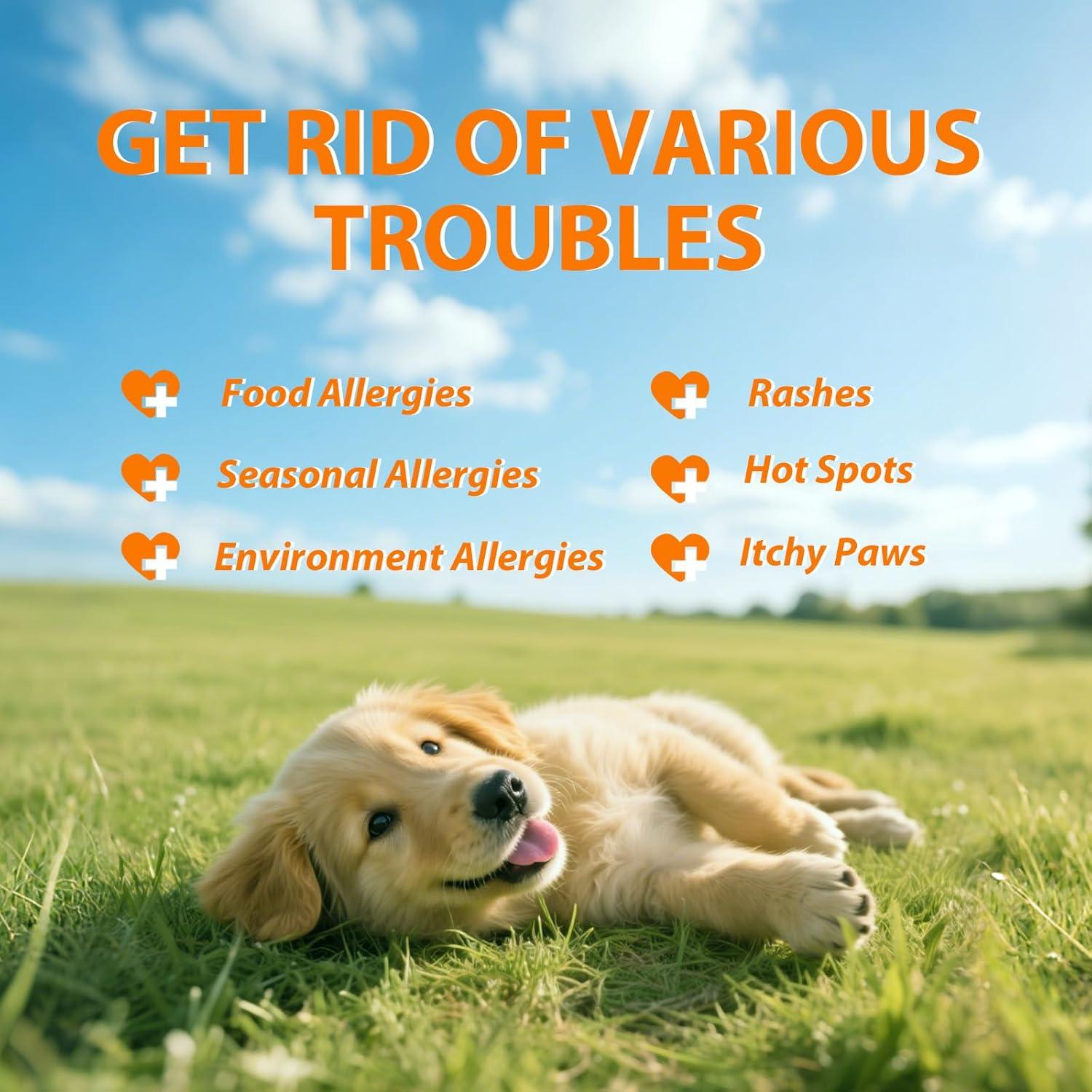 Masticables Alivio Alergias Perros Drloton 180 Unidades