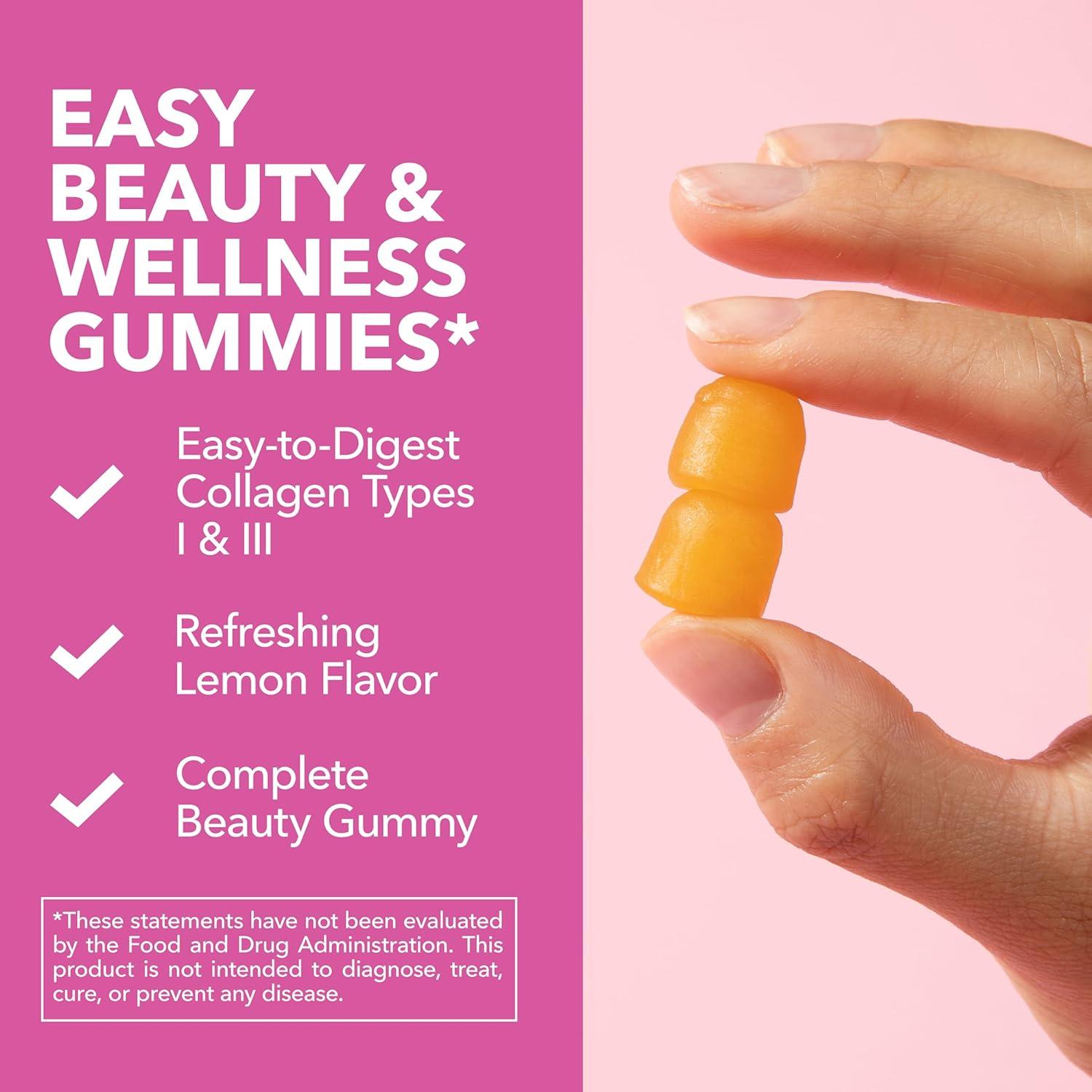 Gomitas de Colágeno Havasu Nutrition 60 Conteo Sabor Limón