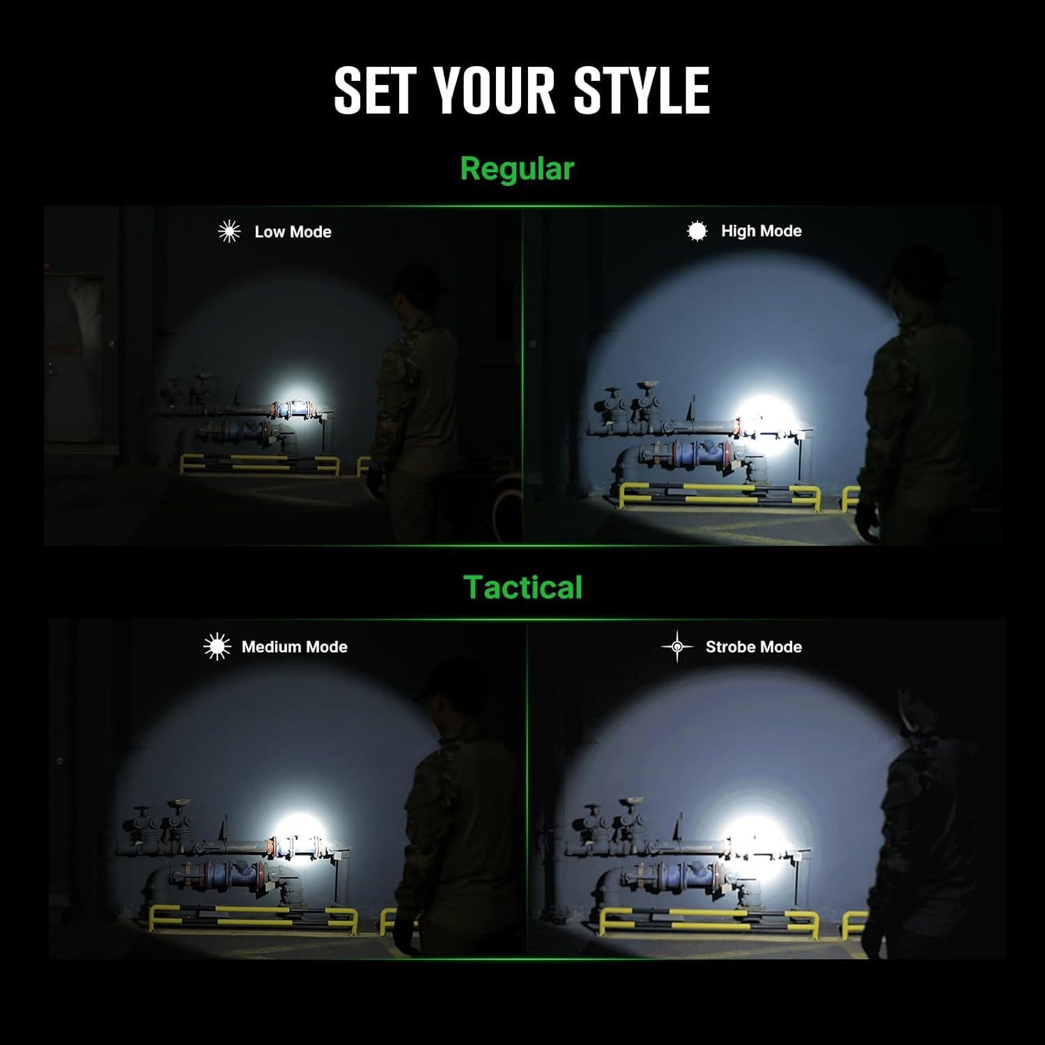 Linterna Táctica OLIGHT Warrior X 4 2600 Lúmenes USB-C