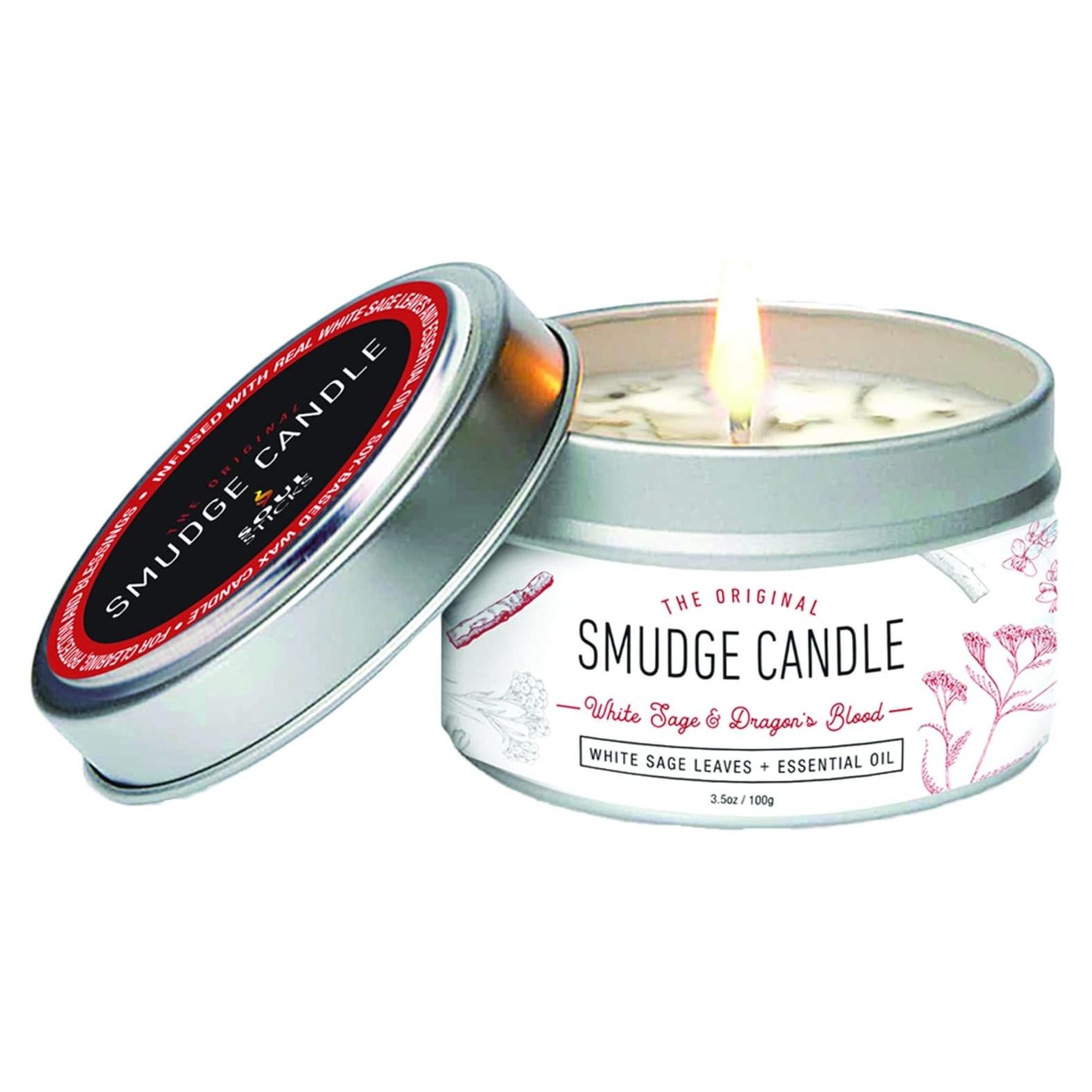 Vela de Limpieza Soul Sticks 113g - Sábila Blanca y Sangre de Dragón