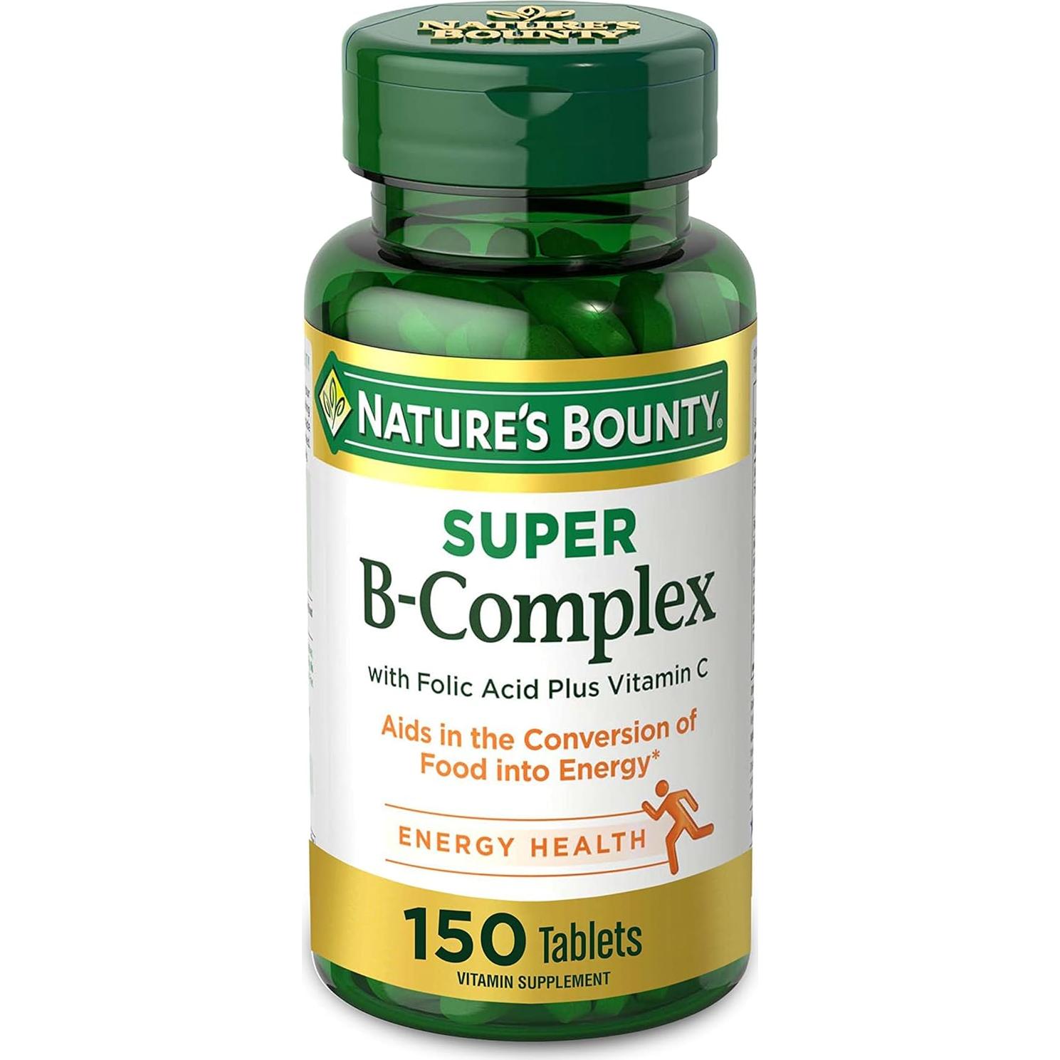 Paquete Nature's Bounty: Vitaminas B Complejo + Omega-3 1200mg